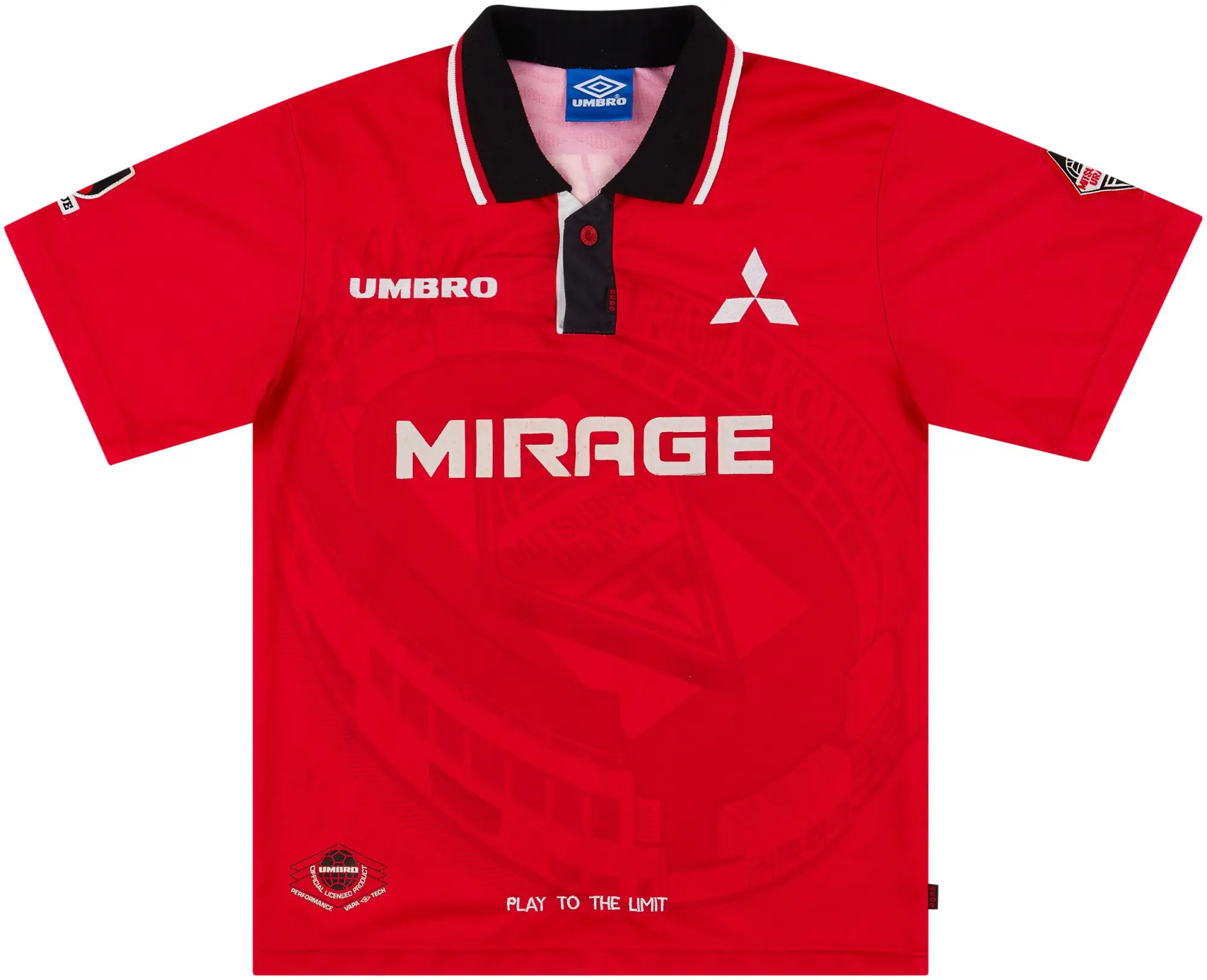 Umbro 1996-97 Urawa Red Diamonds Home Shirt - 6/10 - (S)