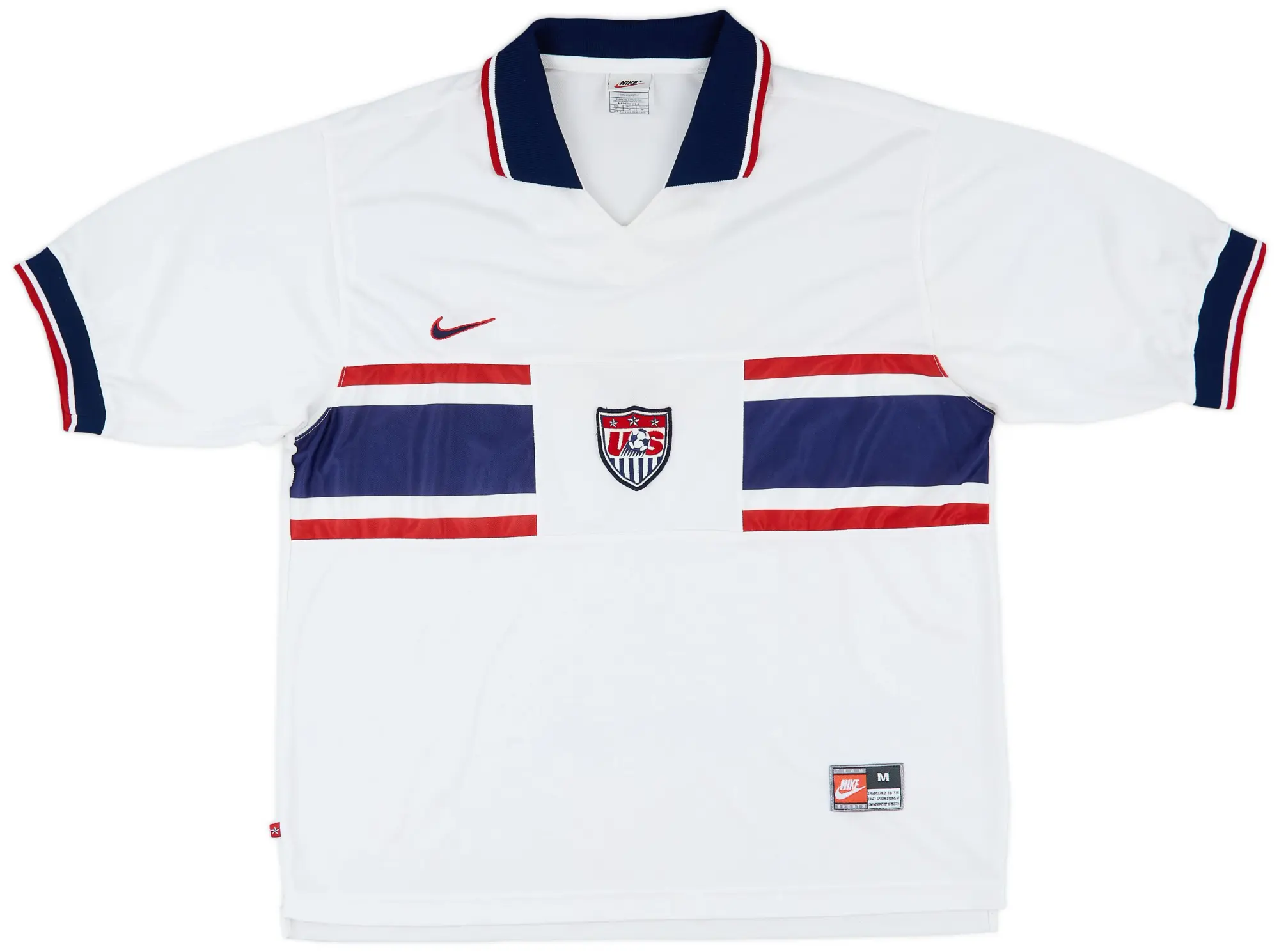 Nike 1995-98 USA Home Shirt - 8/10 - (M)