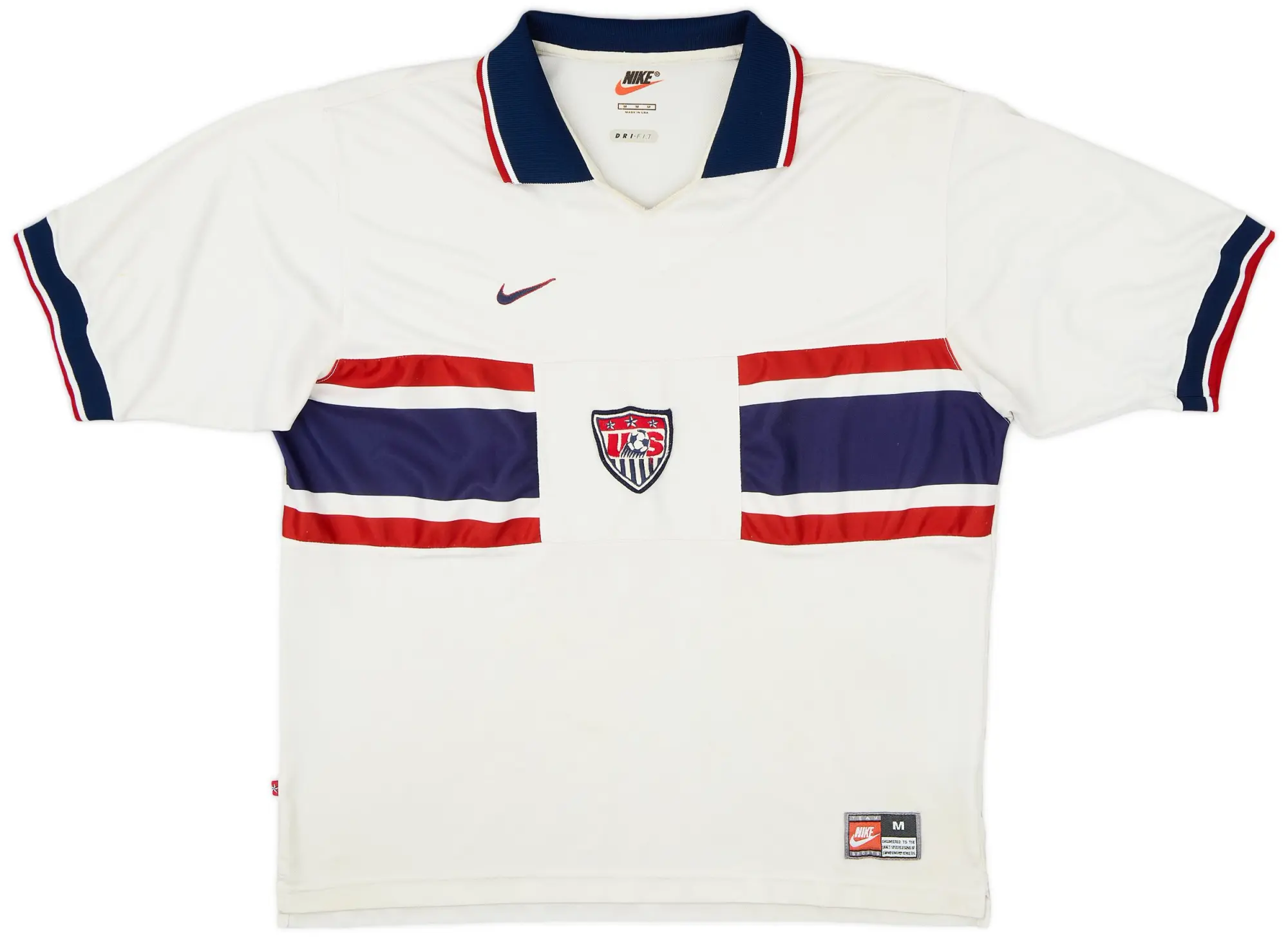 Nike 1995-98 USA Home Shirt - 7/10 - (M)