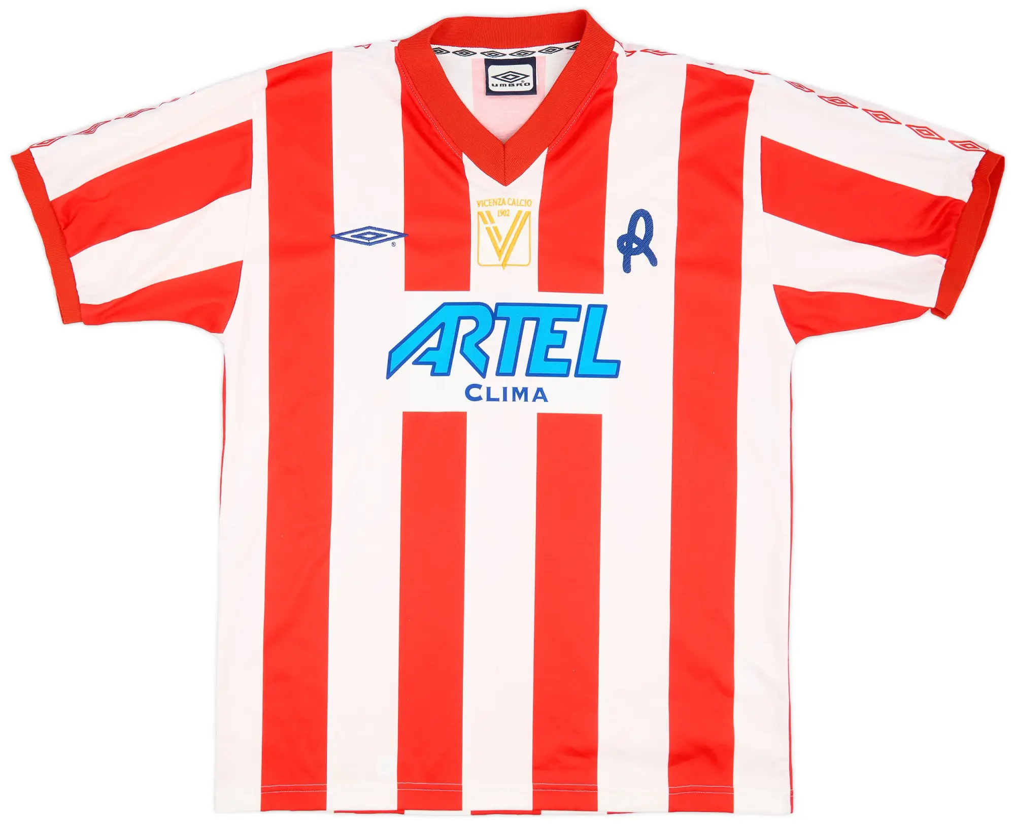 Umbro 2001-02 Vicenza Home Shirt - 8/10 - (XL)