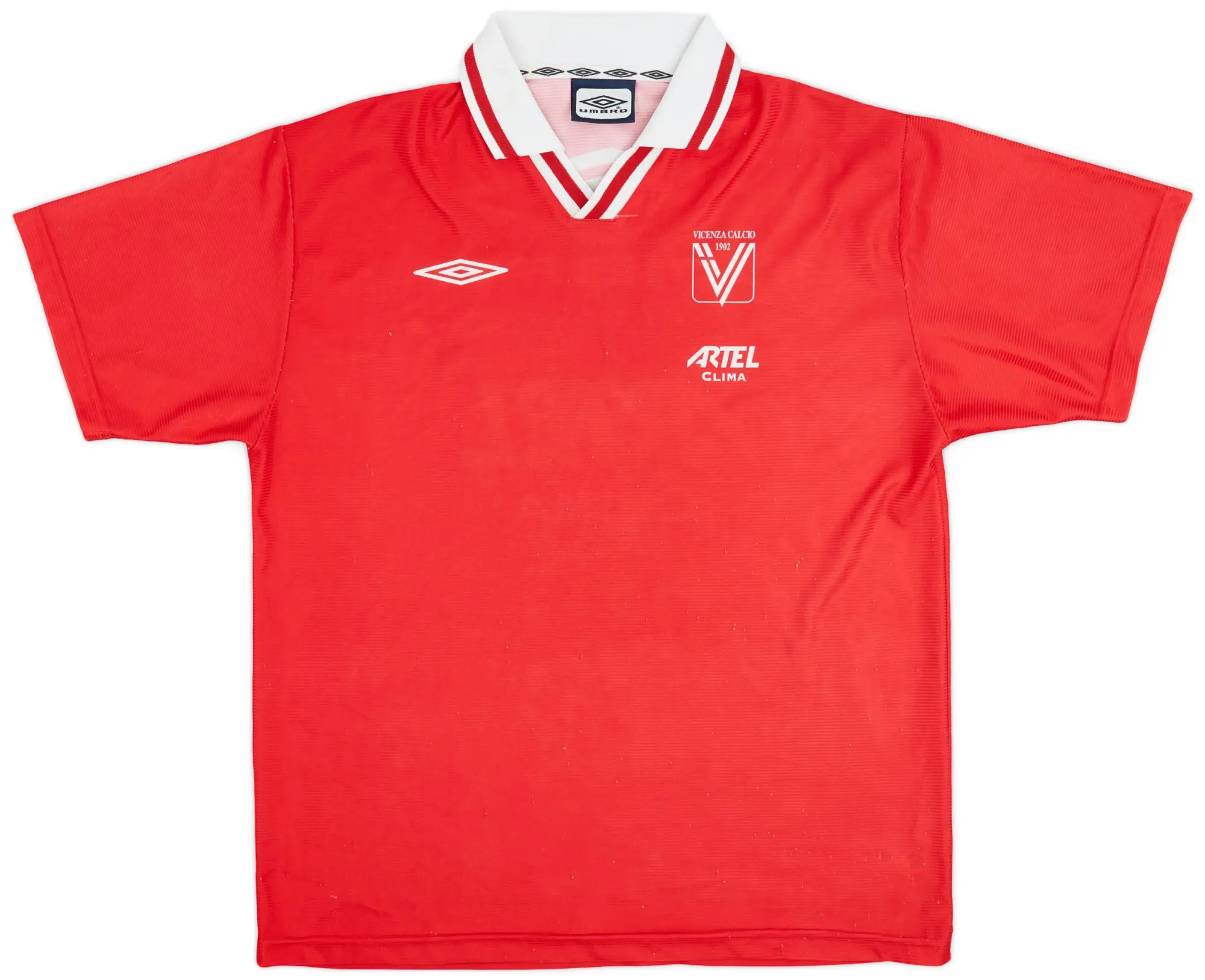 2000-01 Vicenza Umbro Training Shirt - 8/10 - (L)