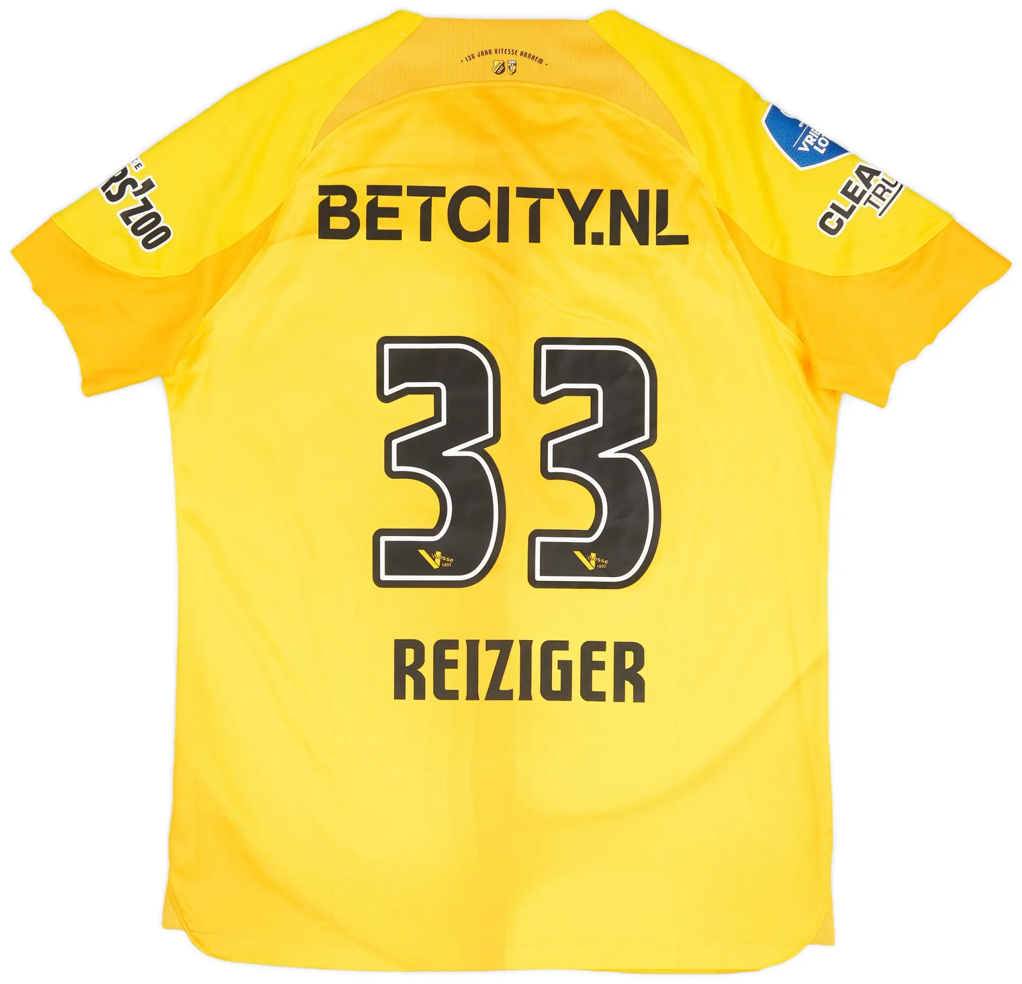 Nike 2022-23 Vitesse Match Issue GK Shirt Reiziger #33