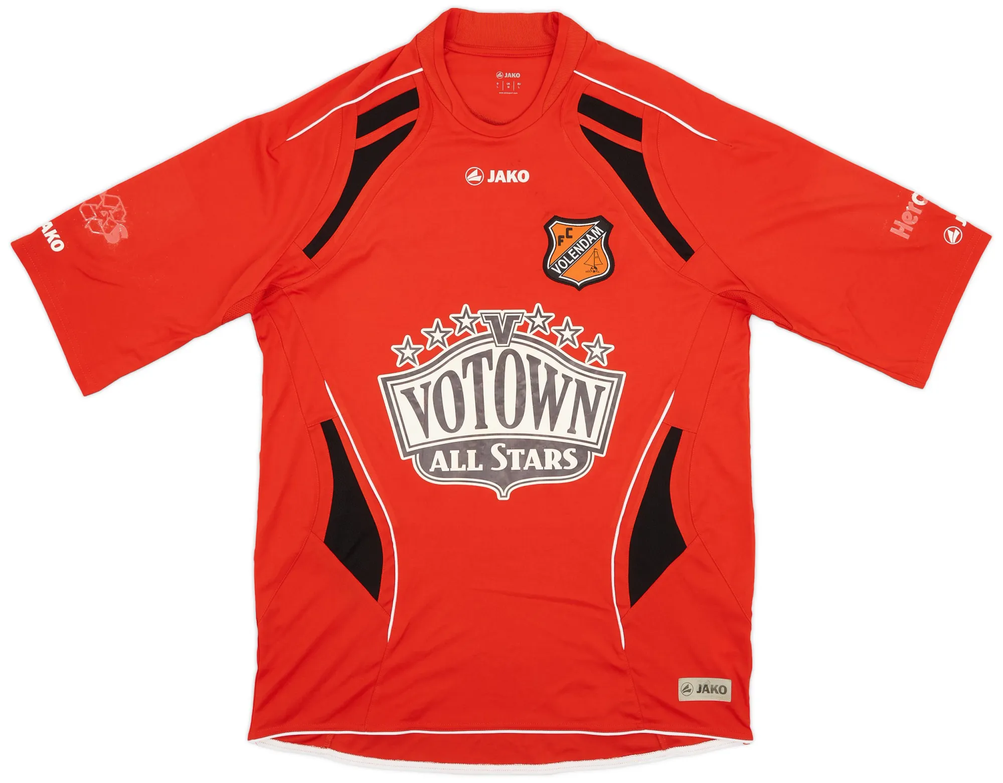 Jako FC Volendam Mens SS Home Shirt 2009/10
