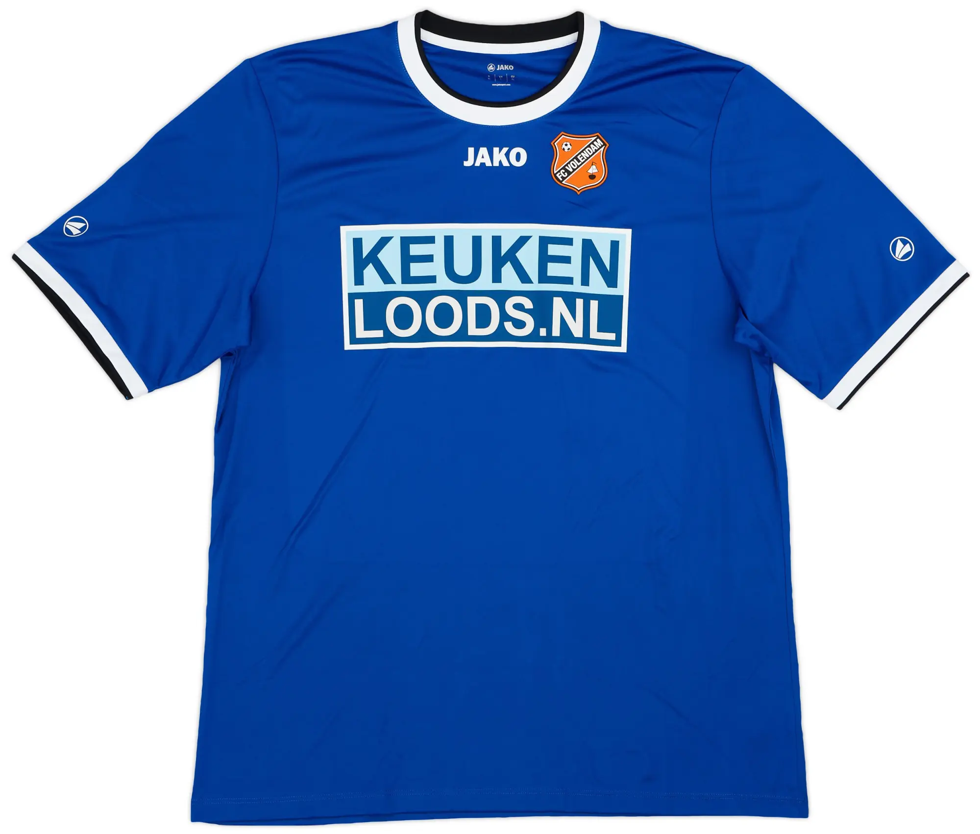 Jako 2010s FC Volendam Youth Player Issue Away Shirt #15 - 9/10 - (XL)
