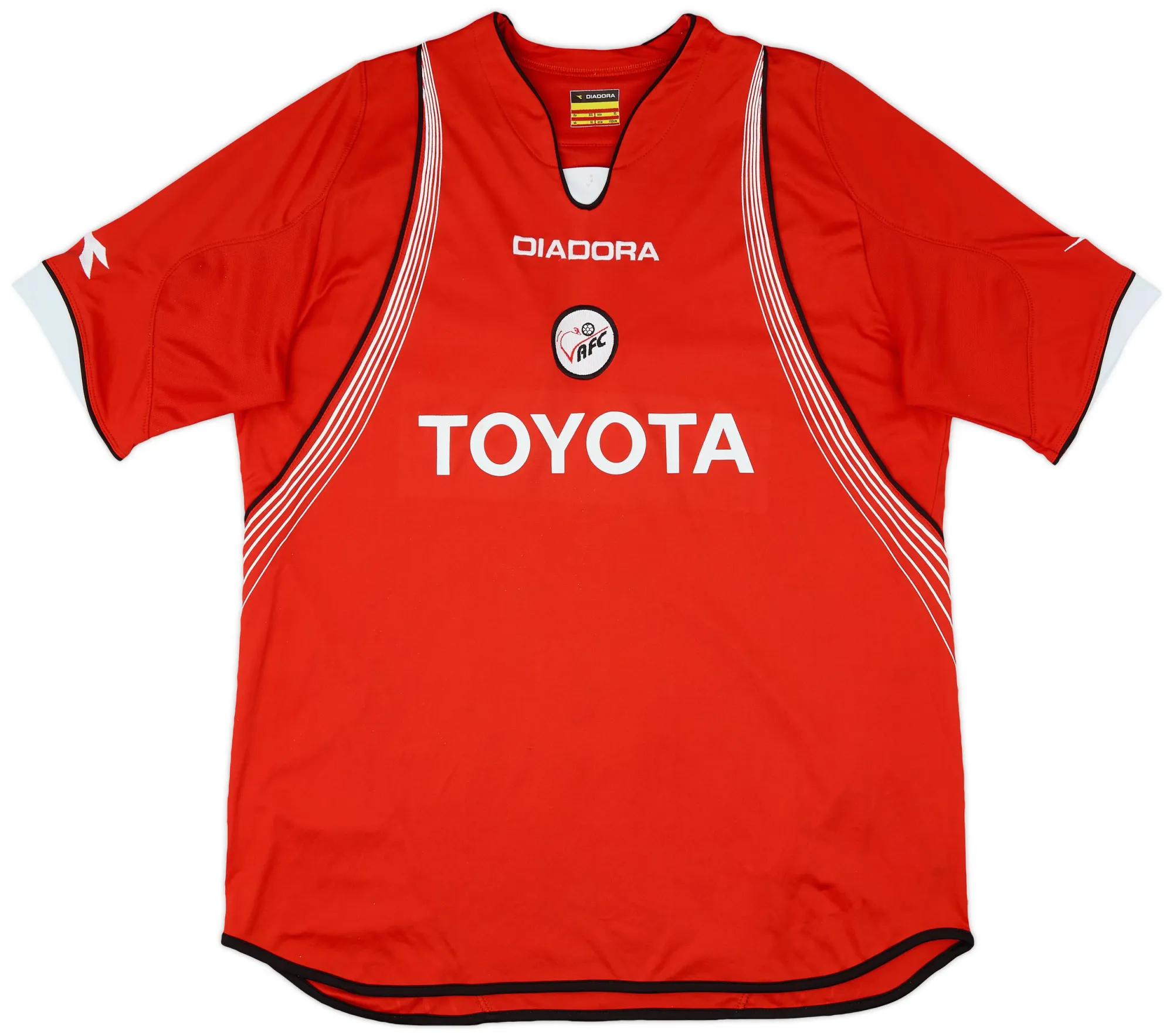 Diadora Valenciennes Mens SS Home Shirt 2007/08
