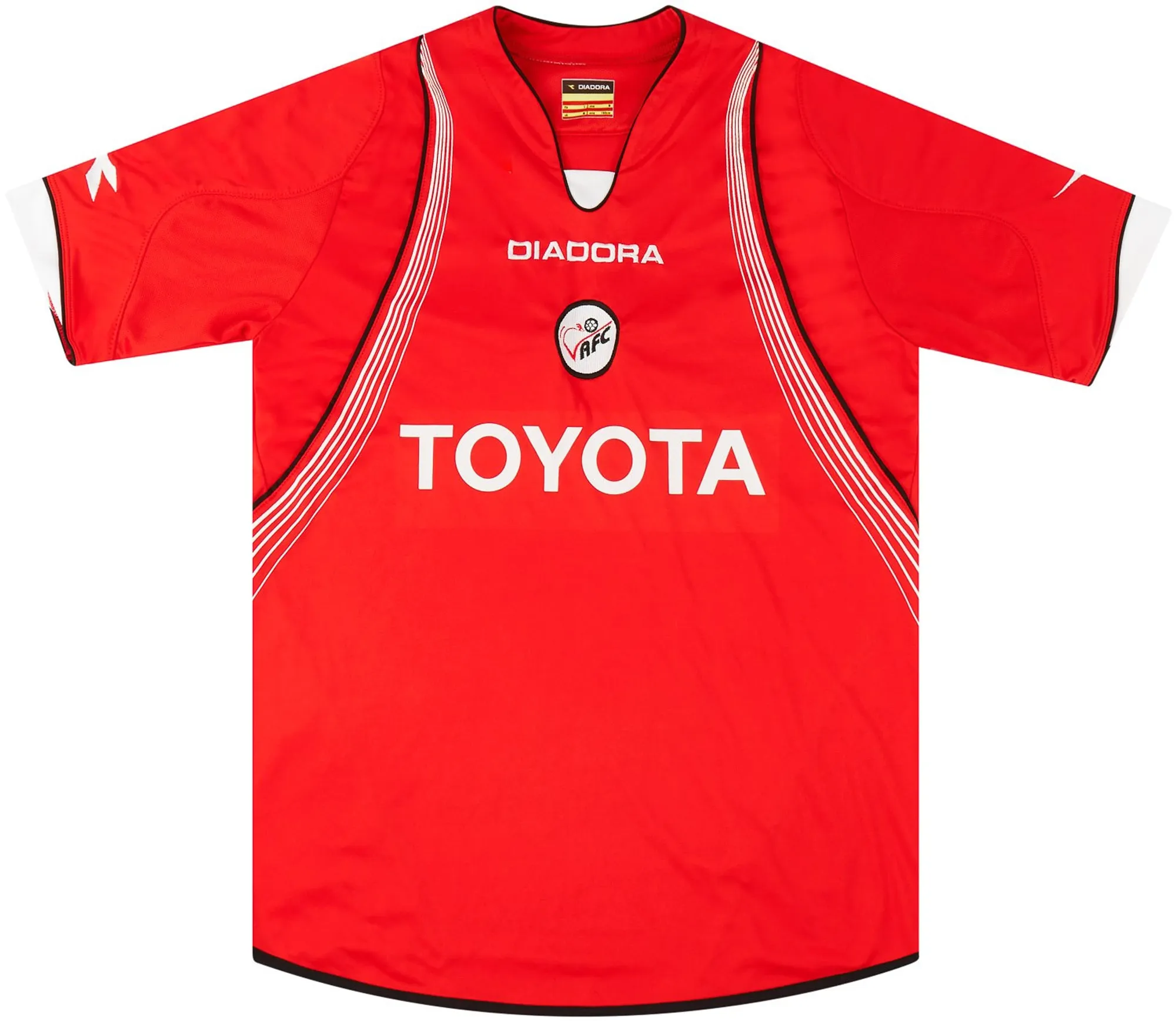 Diadora Valenciennes Mens SS Home Shirt 2007/08