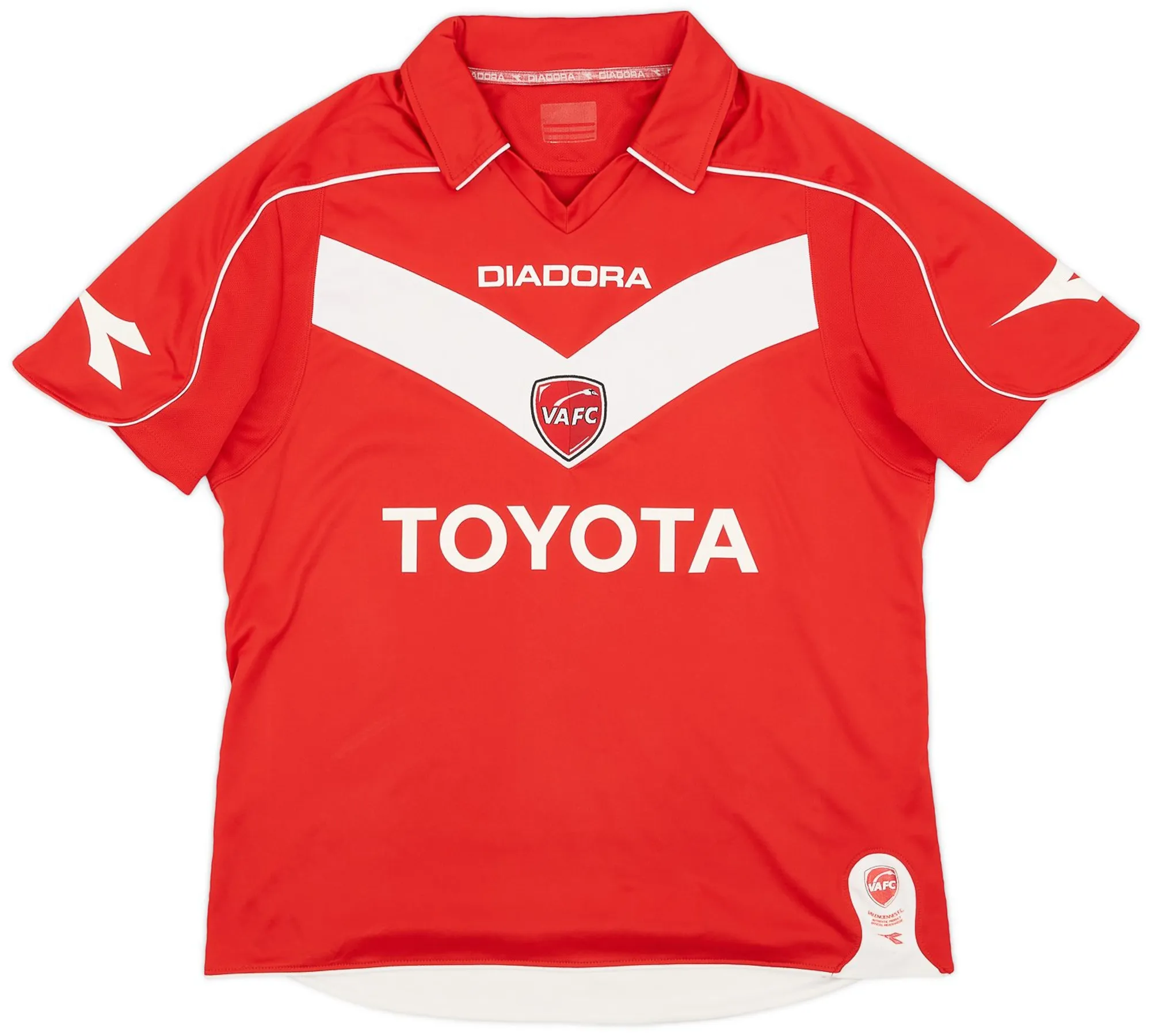Diadora Valenciennes Mens SS Home Shirt 2008/09