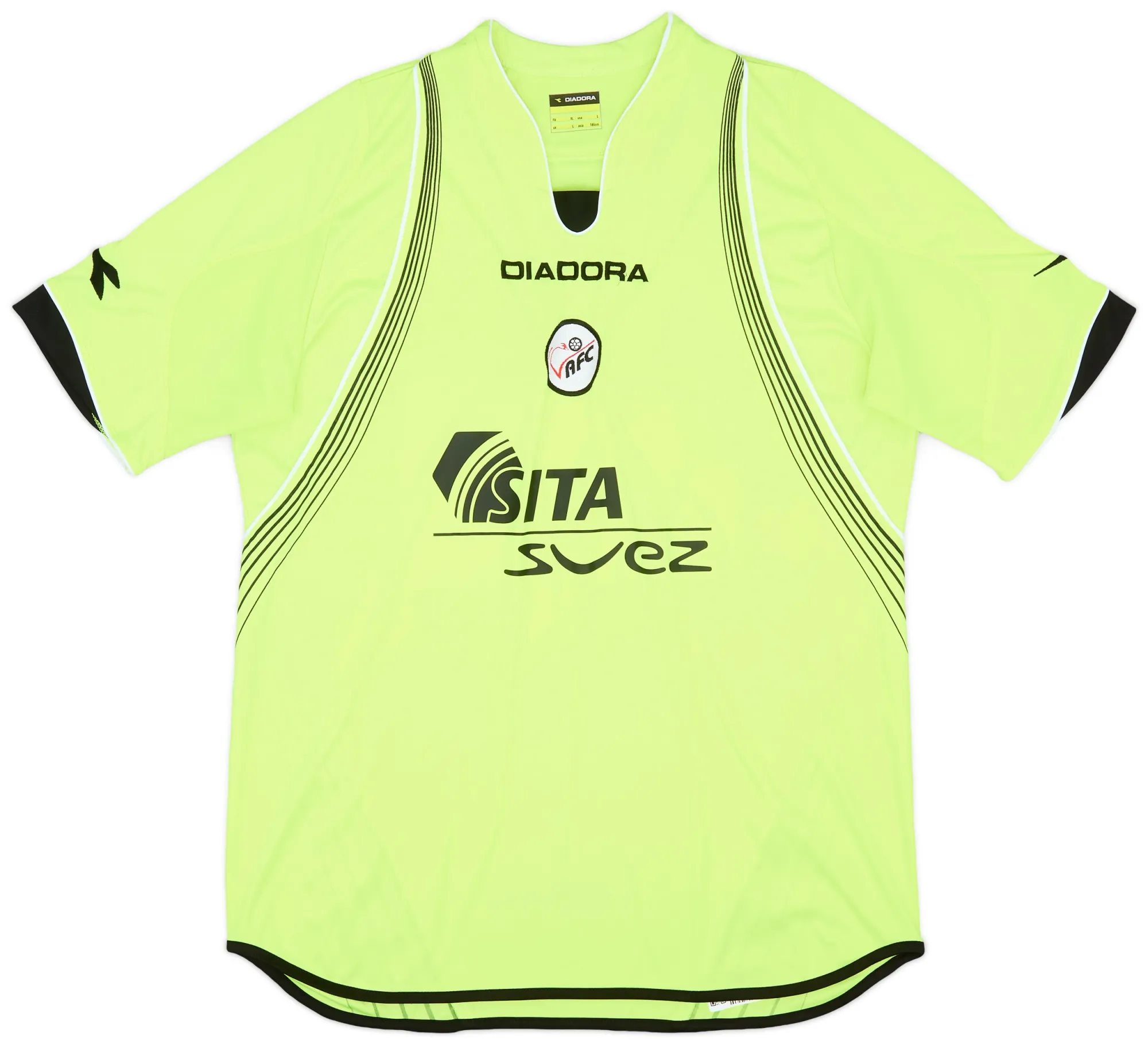 Diadora Valenciennes Mens SS Third Shirt 2007/08
