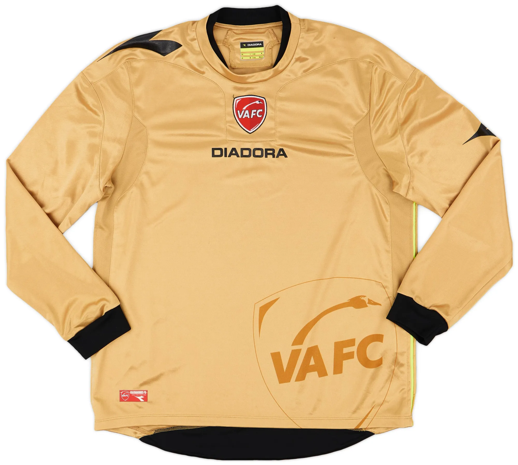 Diadora Valenciennes Mens LS Third Shirt 2009/10