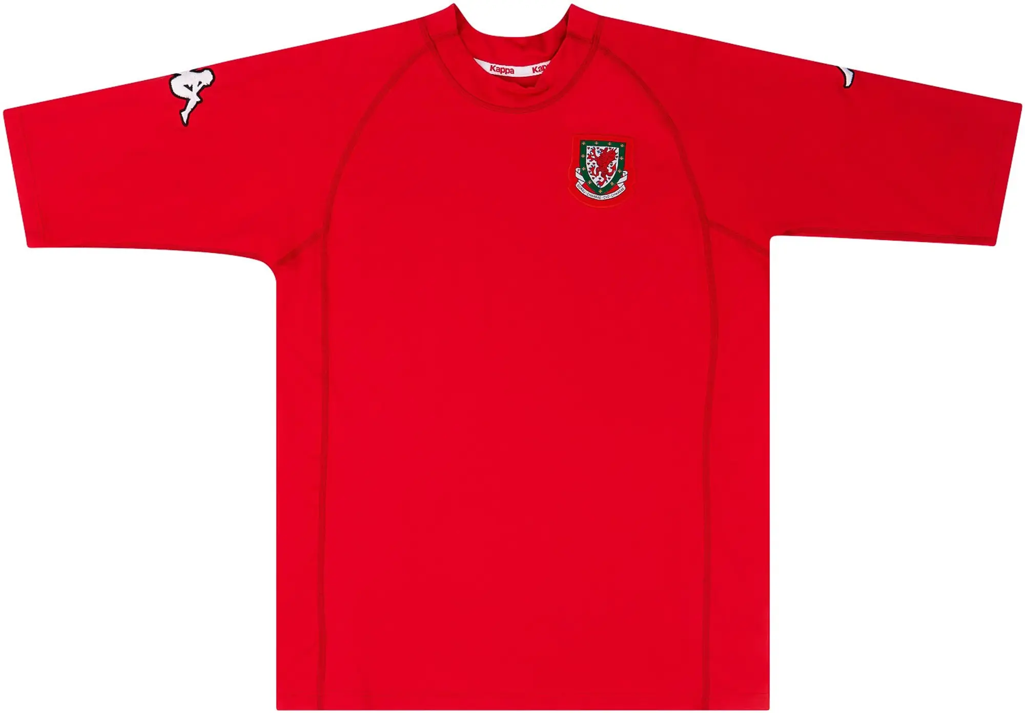 Kappa 2000-01 Wales Home Shirt - 6/10 - (XL)