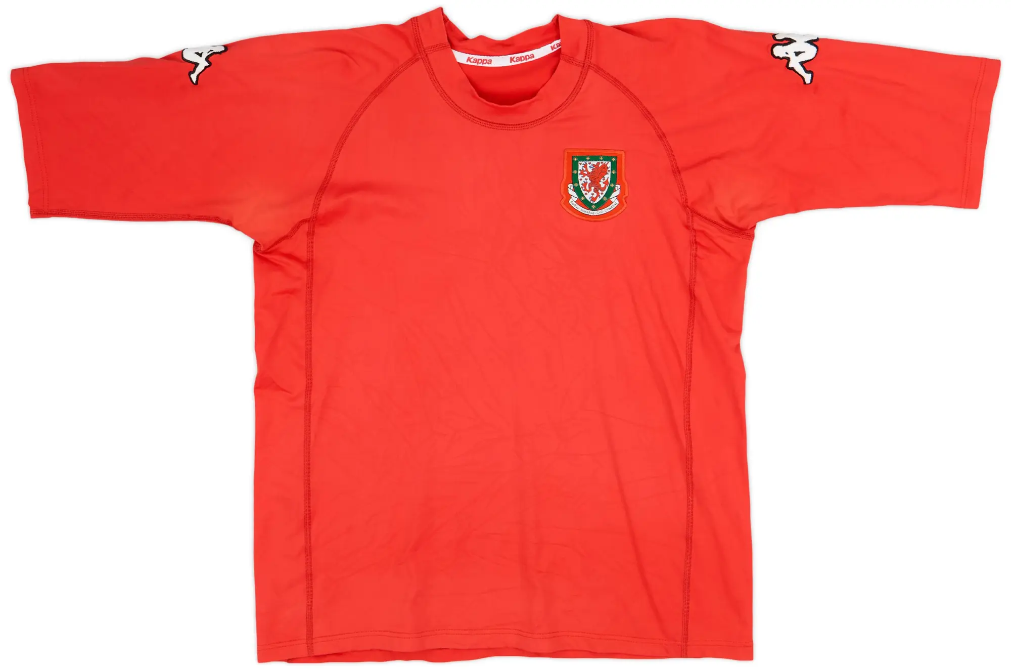 Kappa 2000-01 Wales Home Shirt - 9/10 - (S)