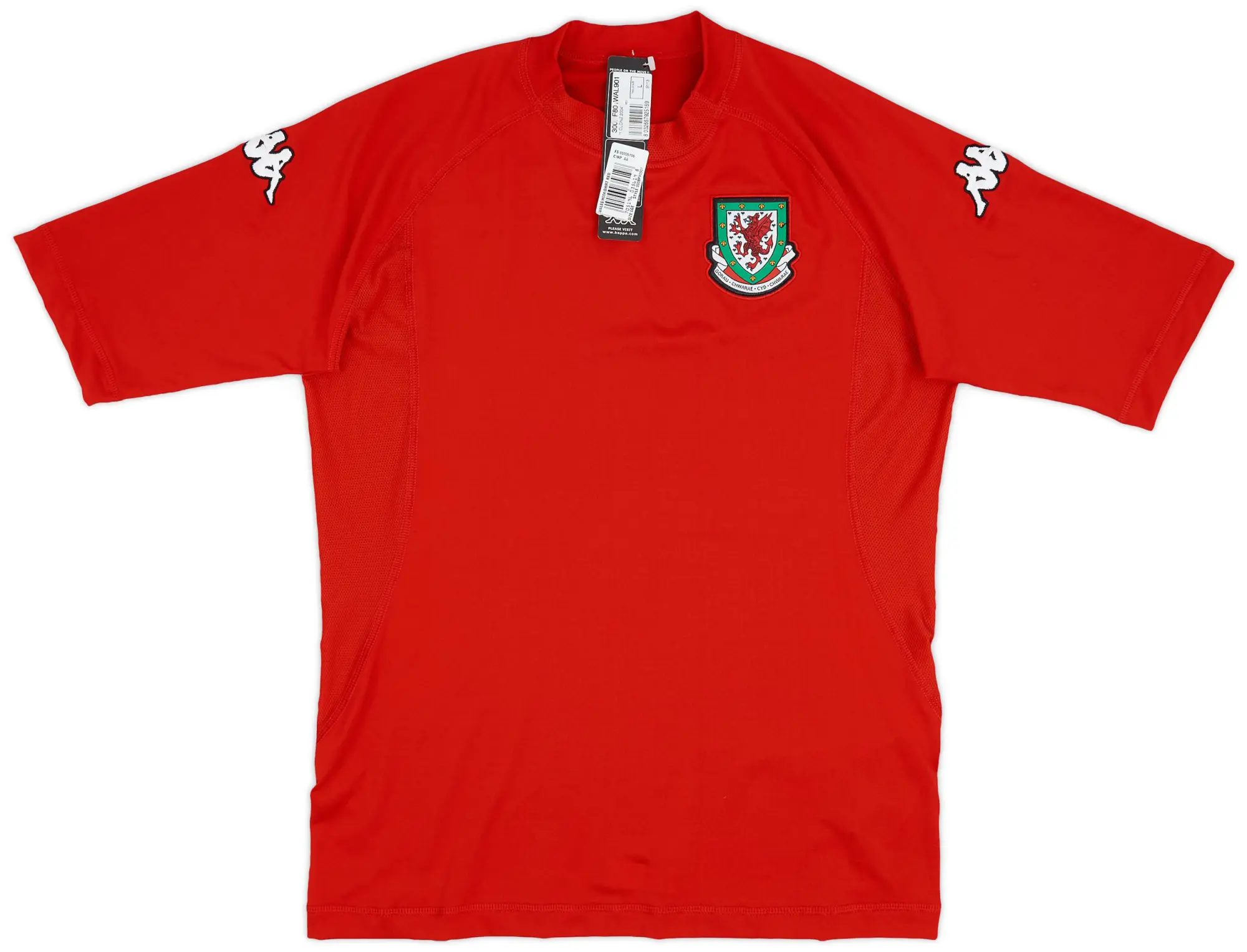 Kappa 2004-06 Wales Home Shirt (L)