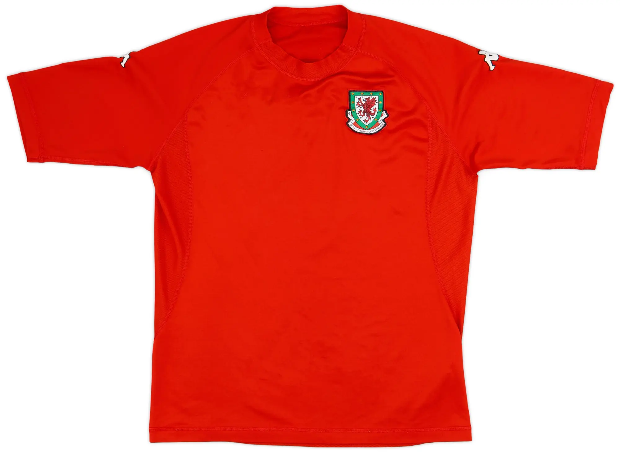 Kappa 2004-06 Wales Home Shirt - 9/10 - (XXL)