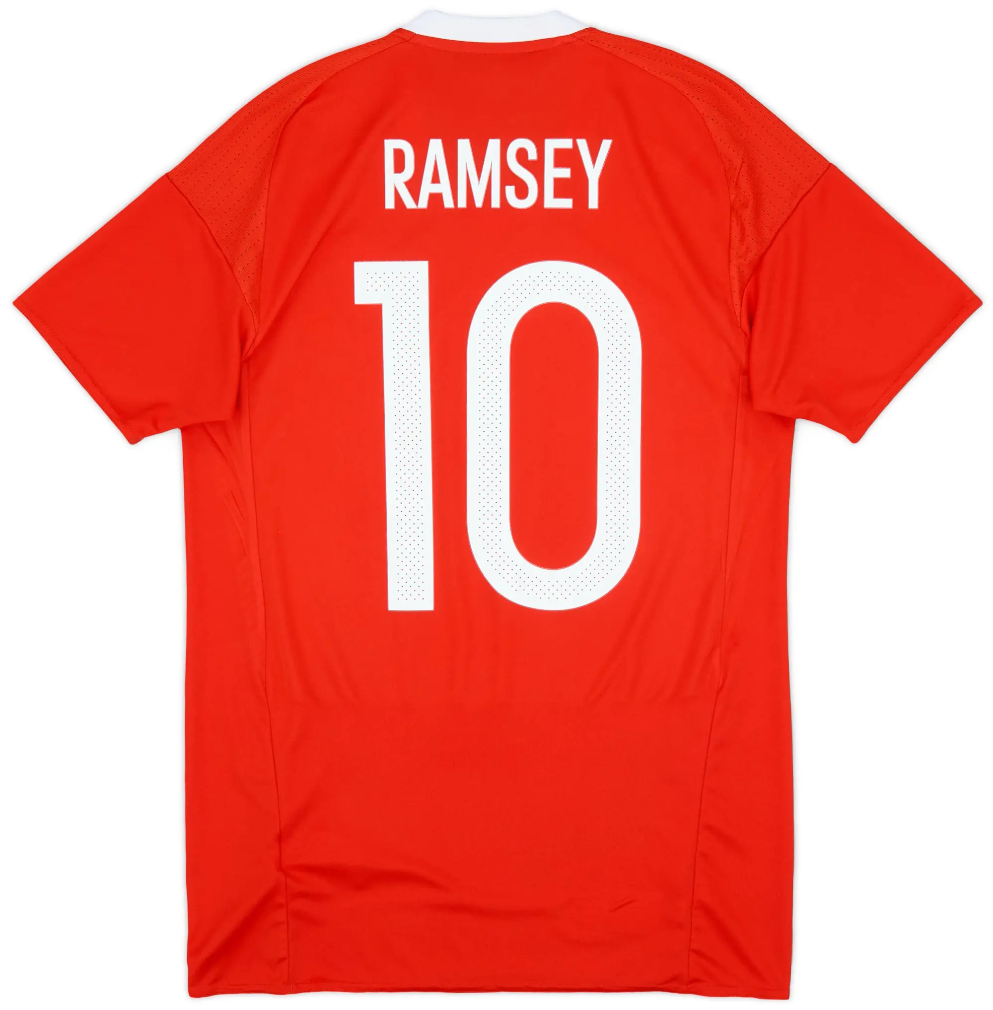 Umbro 2016-17 Wales Home Shirt Ramsey #10 - 9/10 - (S)