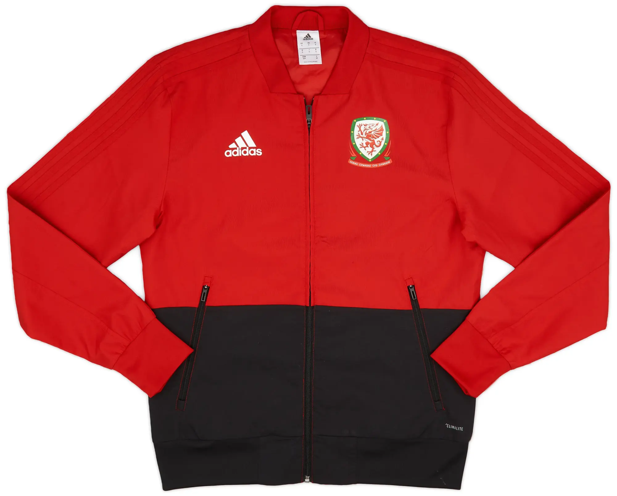 2018-19 Wales adidas Track Jacket - 10/10 - (S)