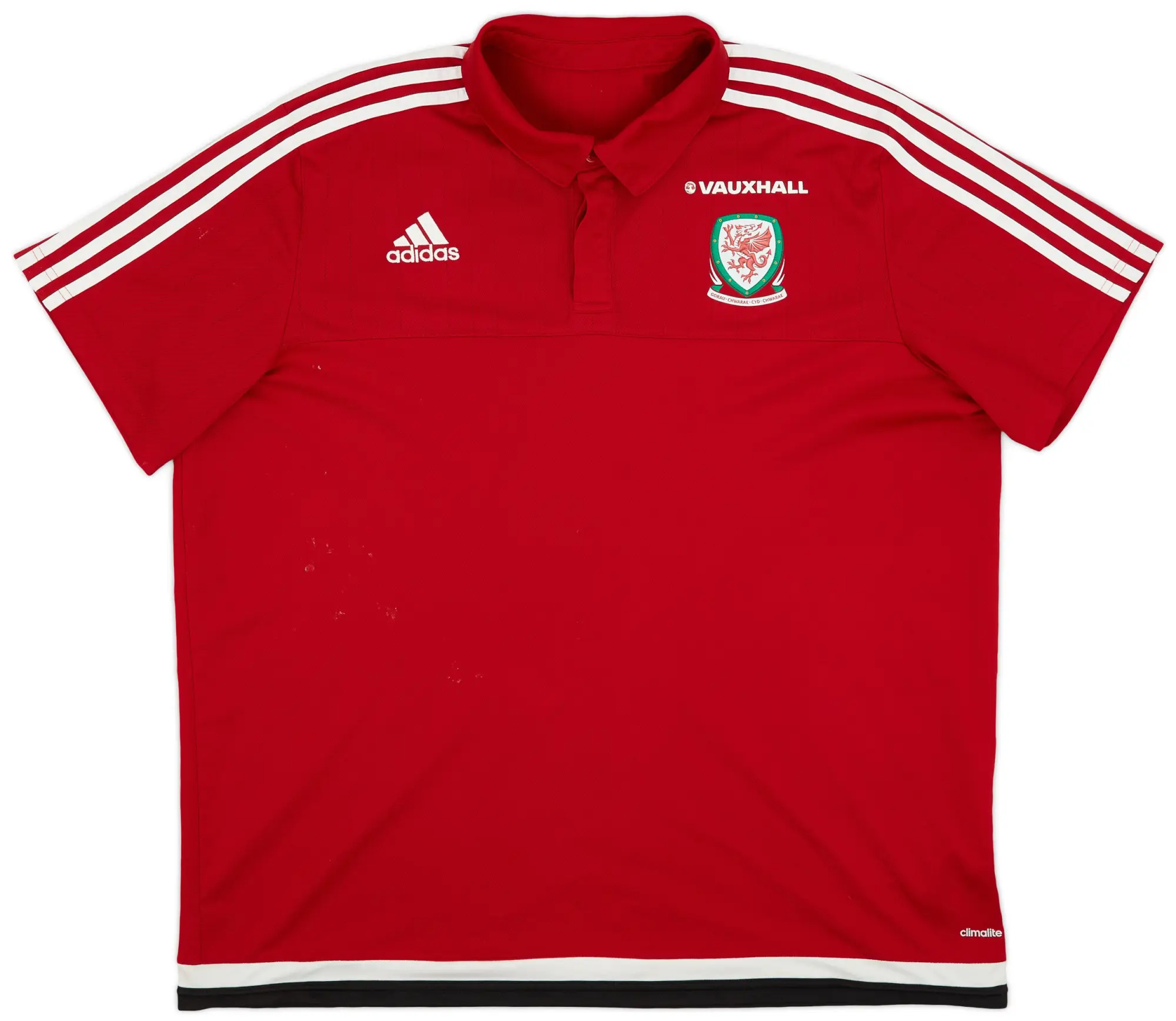 2016-17 Wales adidas Polo Shirt - 6/10 - (XXL)