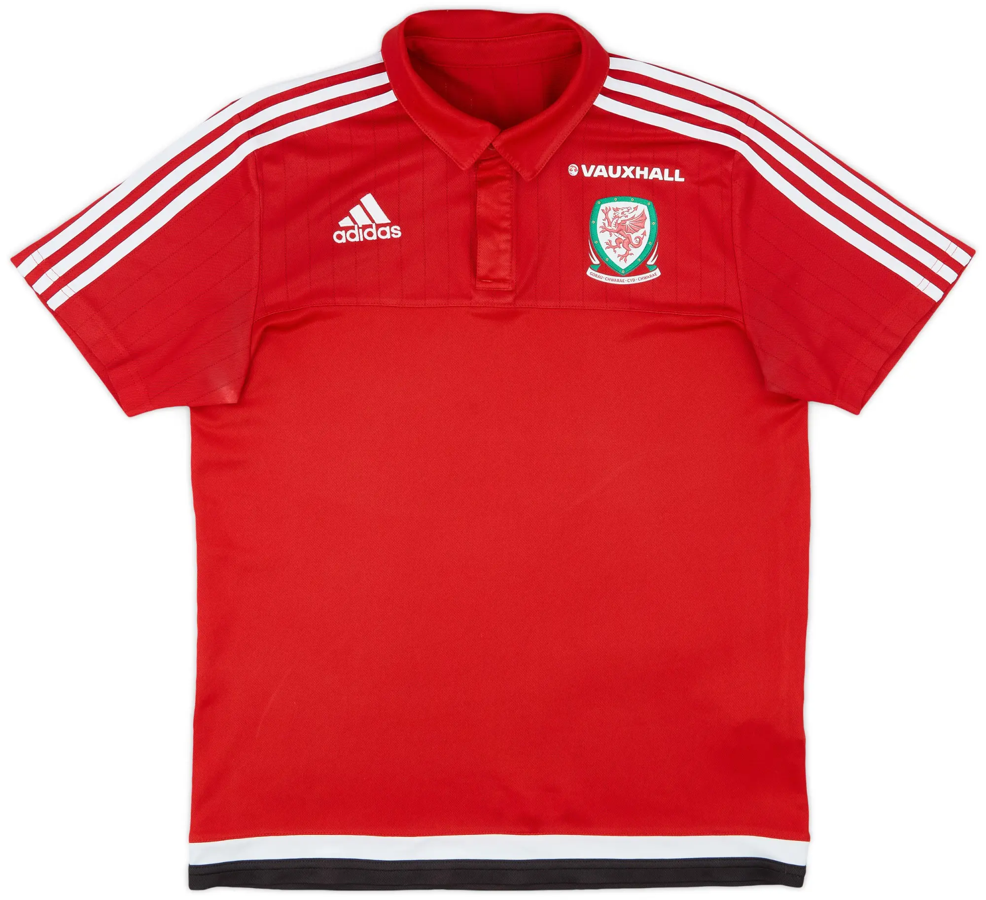 2016-17 Wales adidas Polo Shirt - 8/10 - (L)