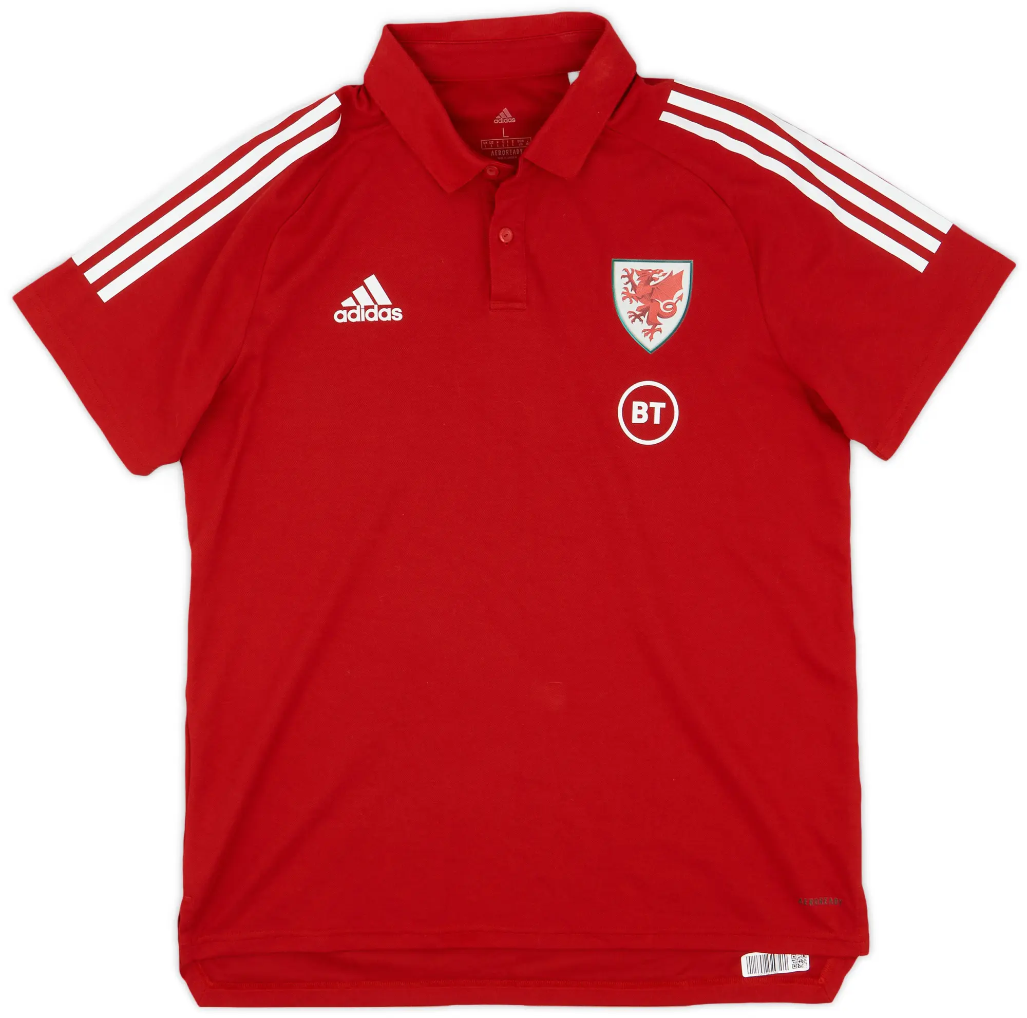 2019-20 Wales adidas Polo Shirt - 9/10 - (L)