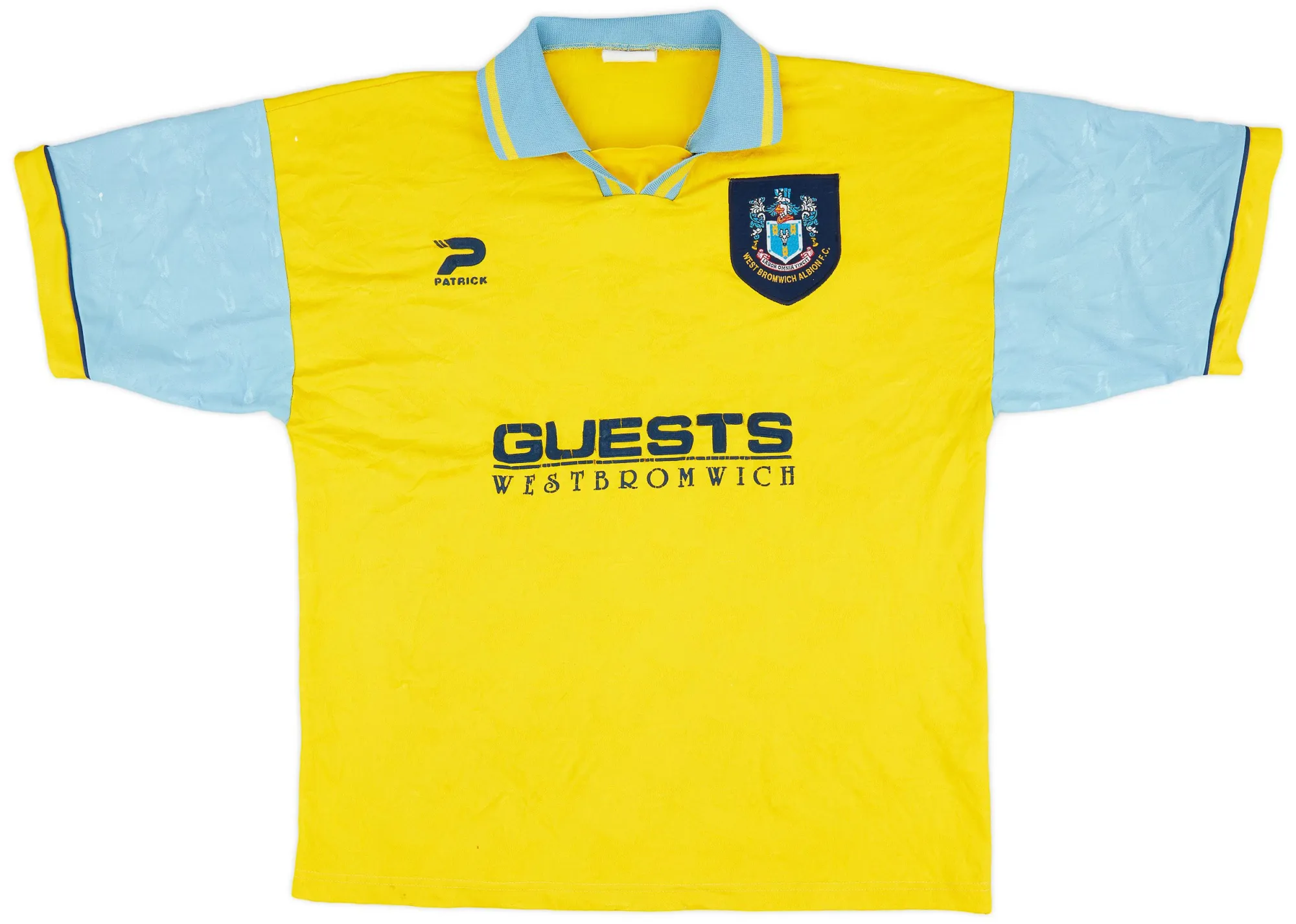 Away West Bromwich Albion Mens SS Away Shirt 1995/97