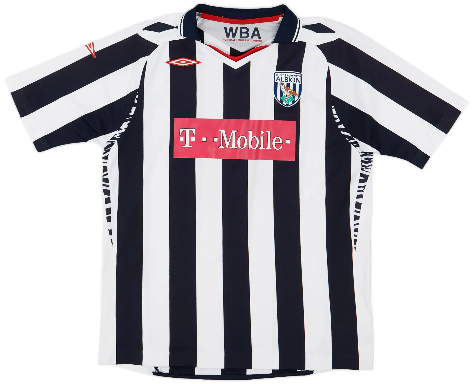 Umbro 2007-08 West Brom Home Shirt - 8/10 - (Xl.Boys)