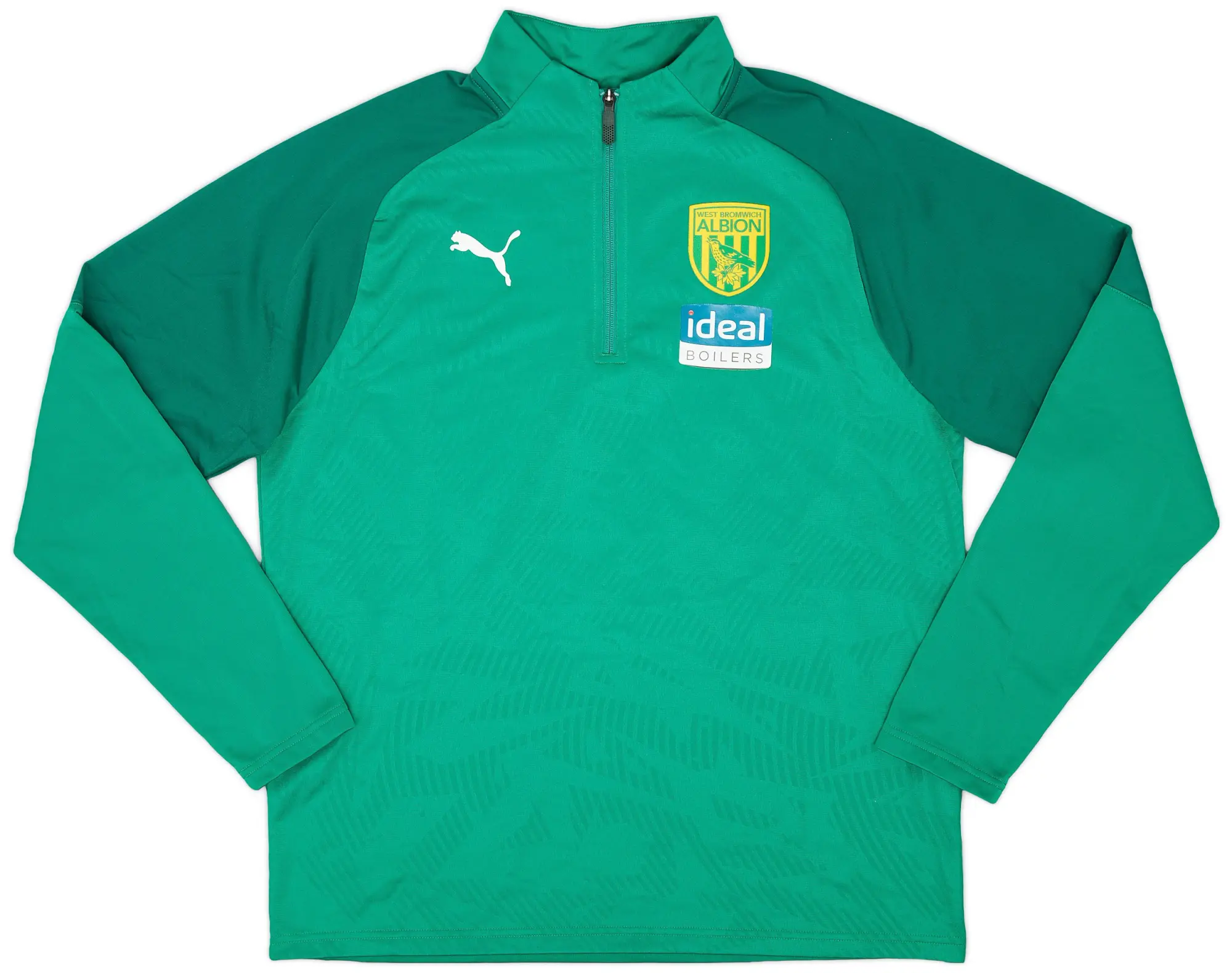 2018-19 West Brom Puma 1/4 Zip Drill Top - 9/10 - (L)