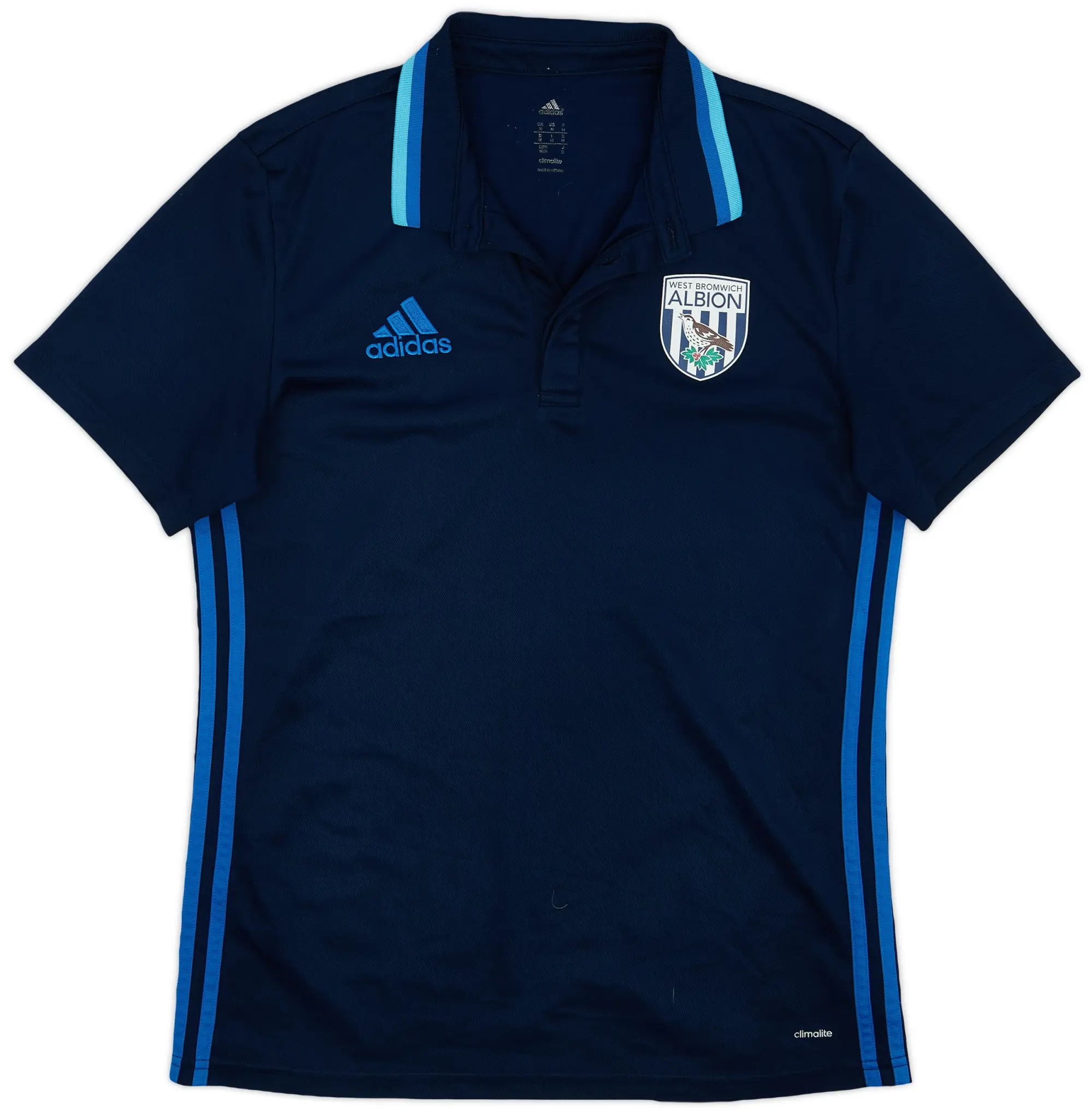 2016-17 West Brom adidas Polo Shirt - 8/10 - (M)