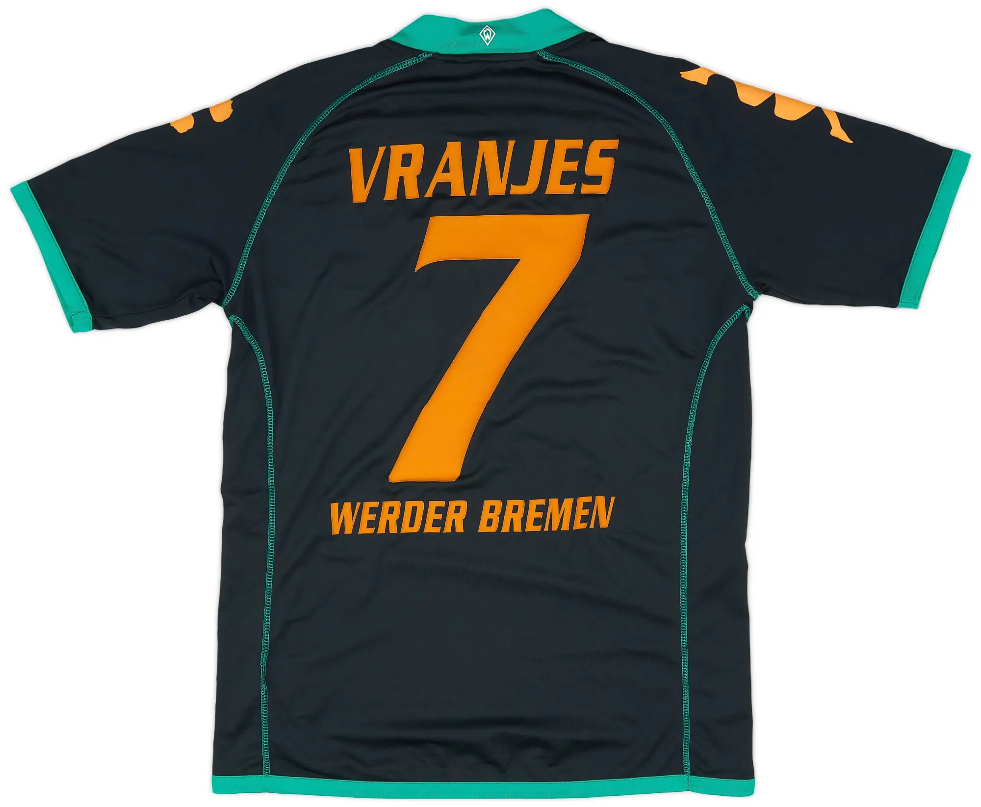 Kappa 2008-09 Werder Bremen Third Shirt Vranjes #7 - 8/10 - (S)