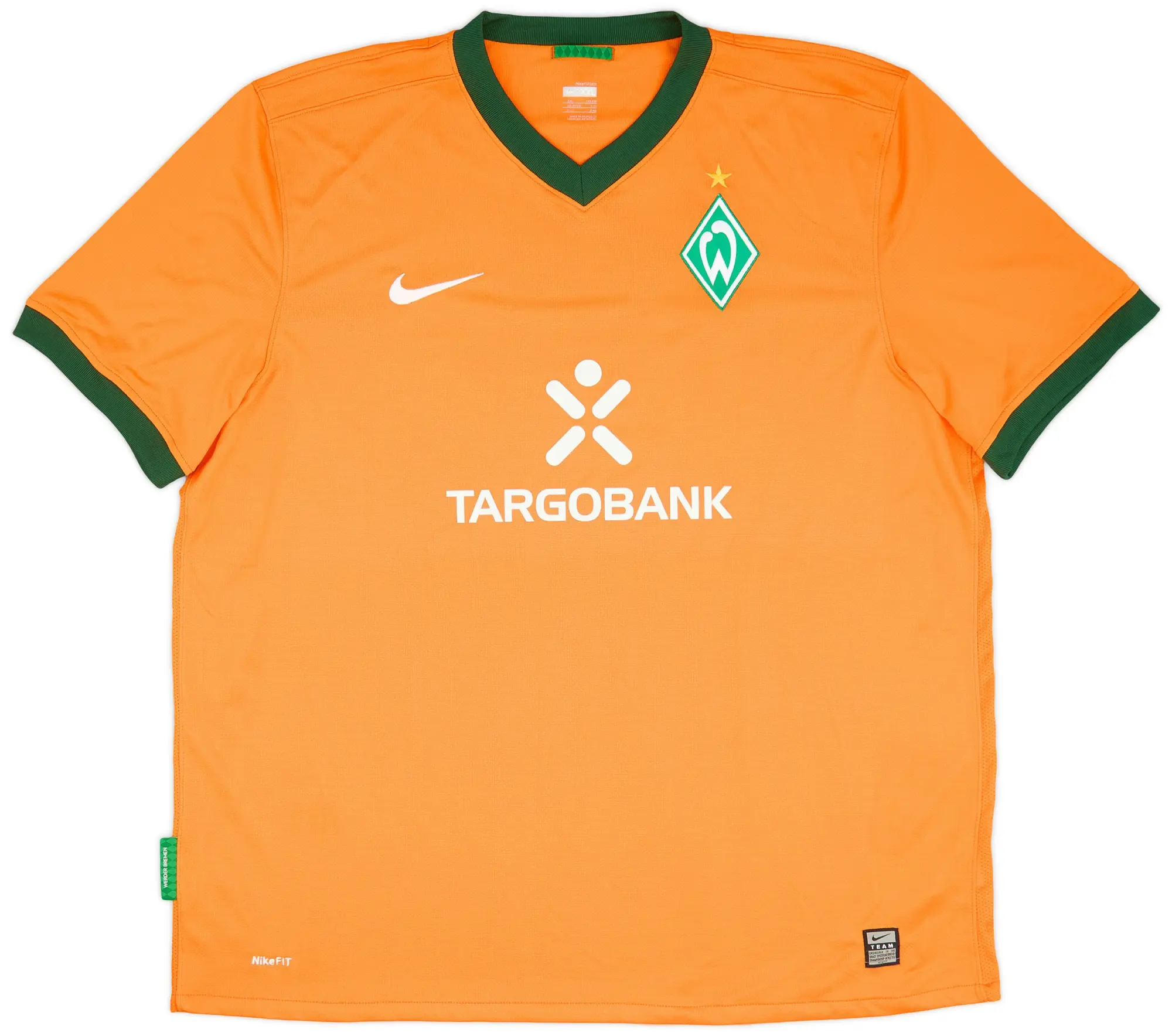 Nike 2009-10 Werder Bremen Third Shirt - 9/10 - (XXL)
