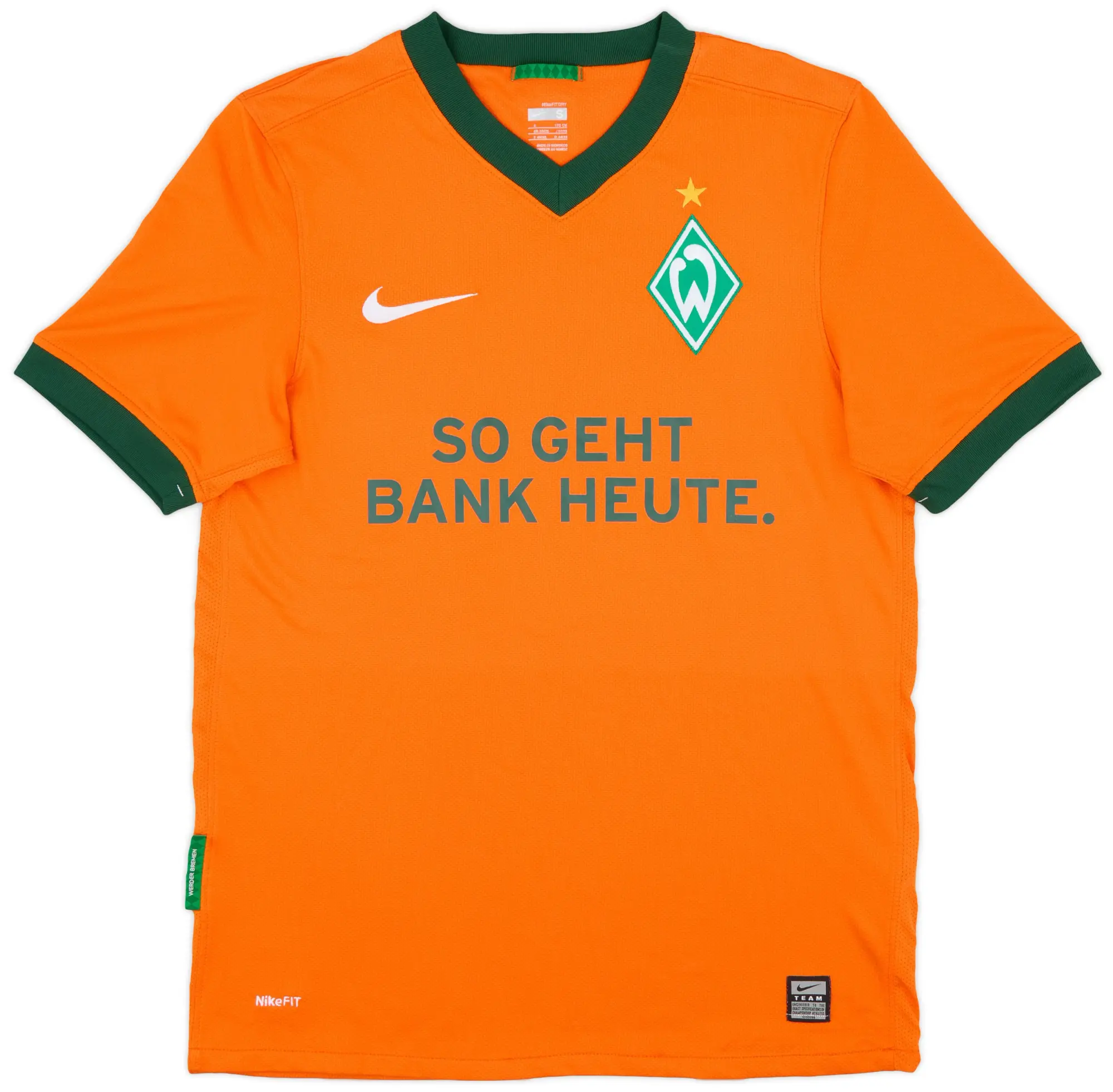 Nike 2009-10 Werder Bremen Third Shirt - 9/10 - (S)
