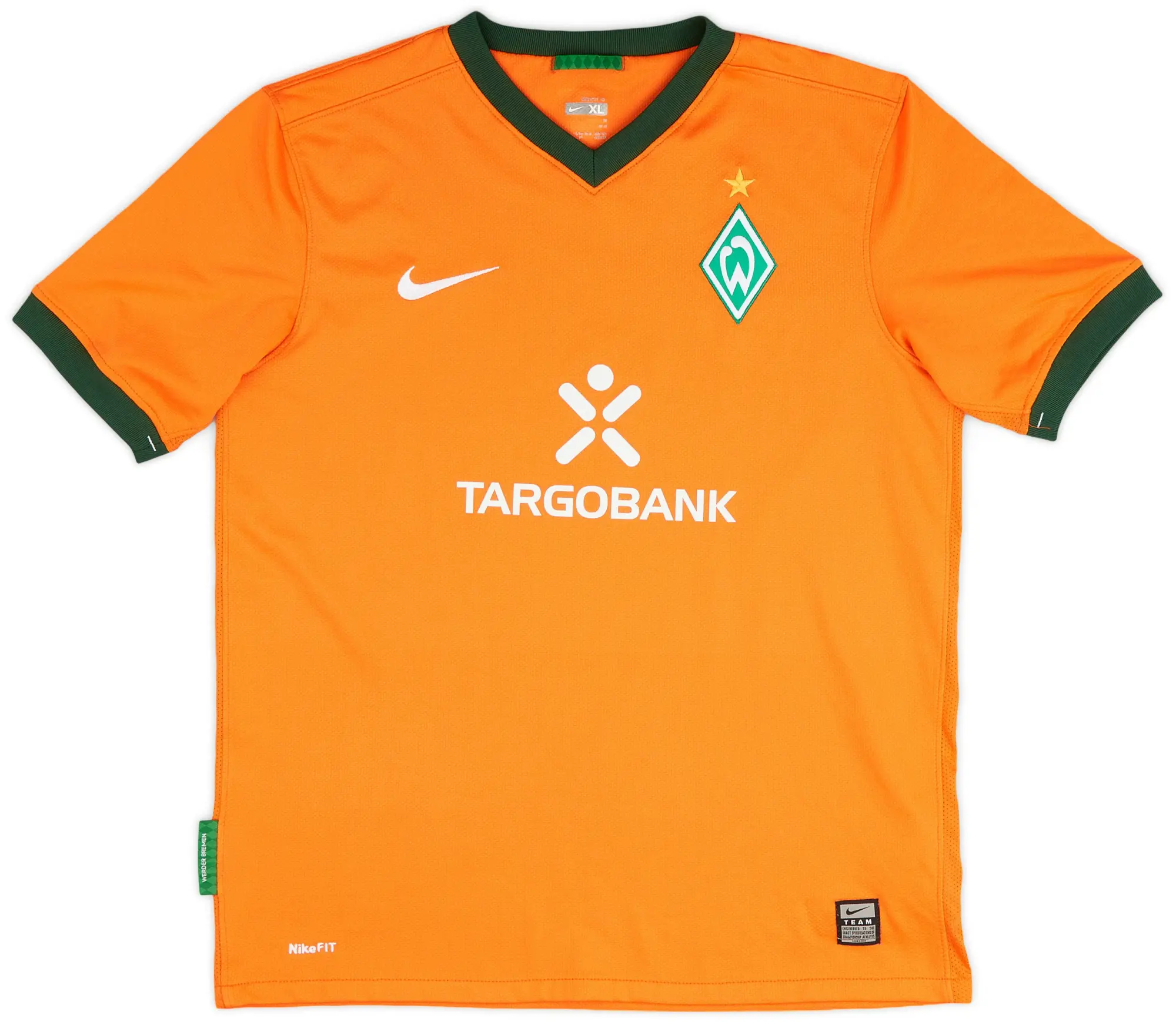 Nike 2010-11 Werder Bremen Third Shirt - 9/10 - (XL.Boys)