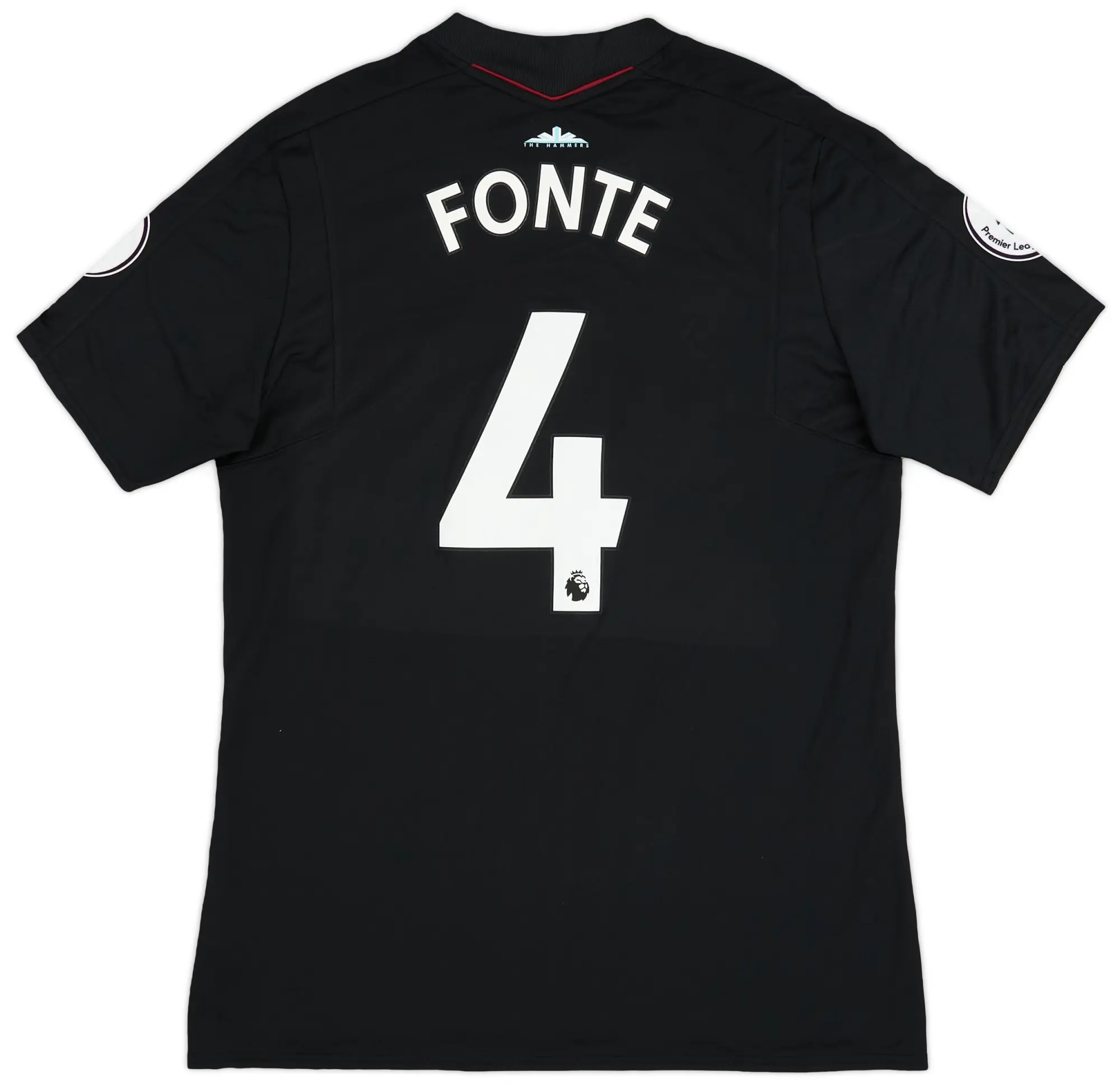 Umbro 2017-18 West Ham Match Issue Away Shirt Fonte #4