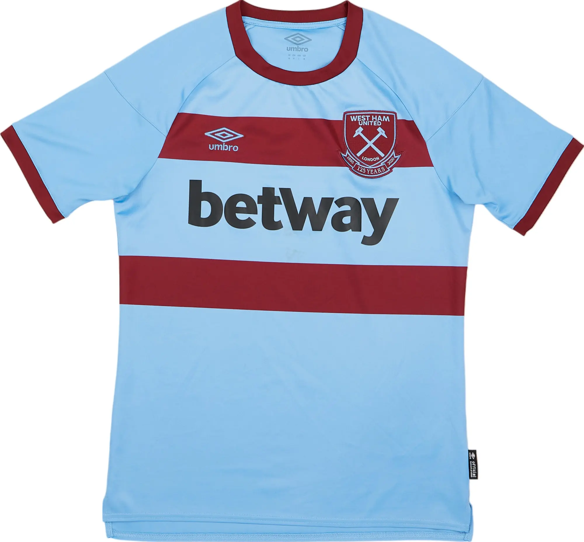 Umbro 2020-21 West Ham Away Shirt - 8/10 - (M)