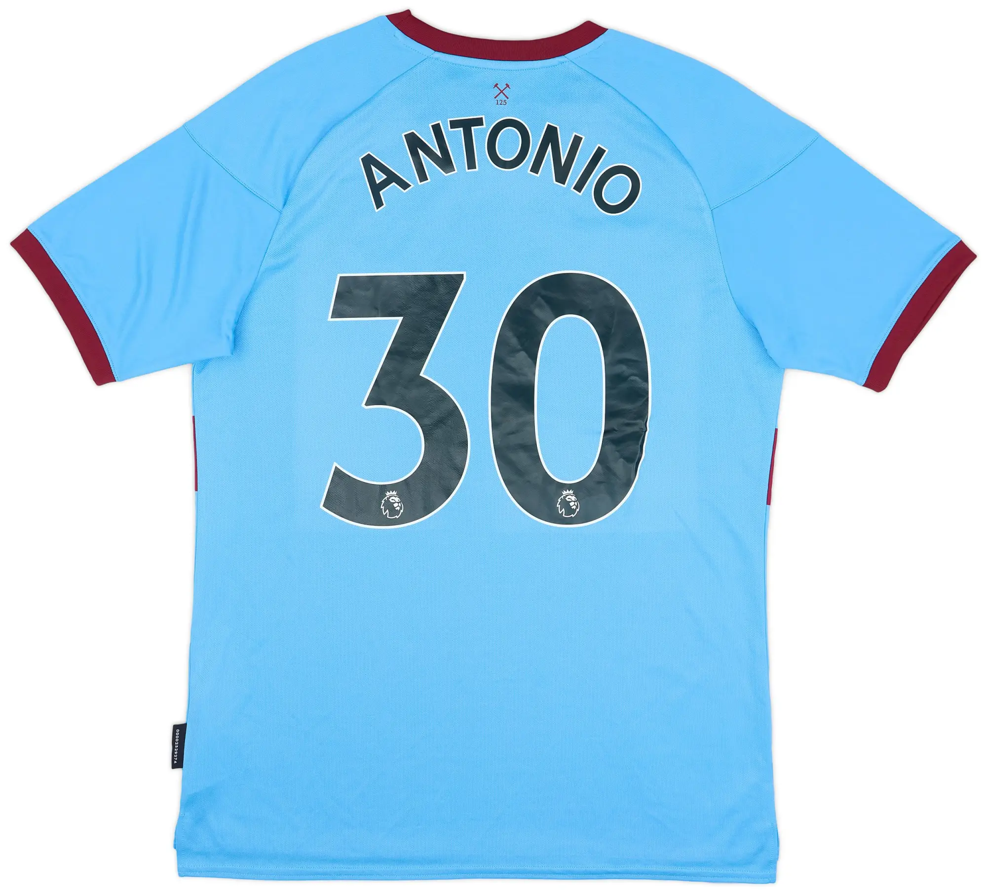 Umbro 2020-21 West Ham Away Shirt Antonio #30 (L)