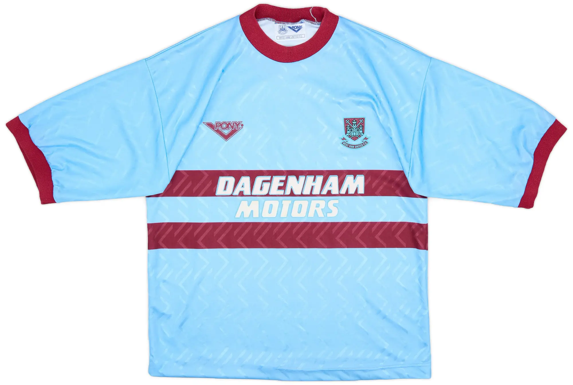 1993-95 West Ham Away Shirt - 8/10 - (XL)