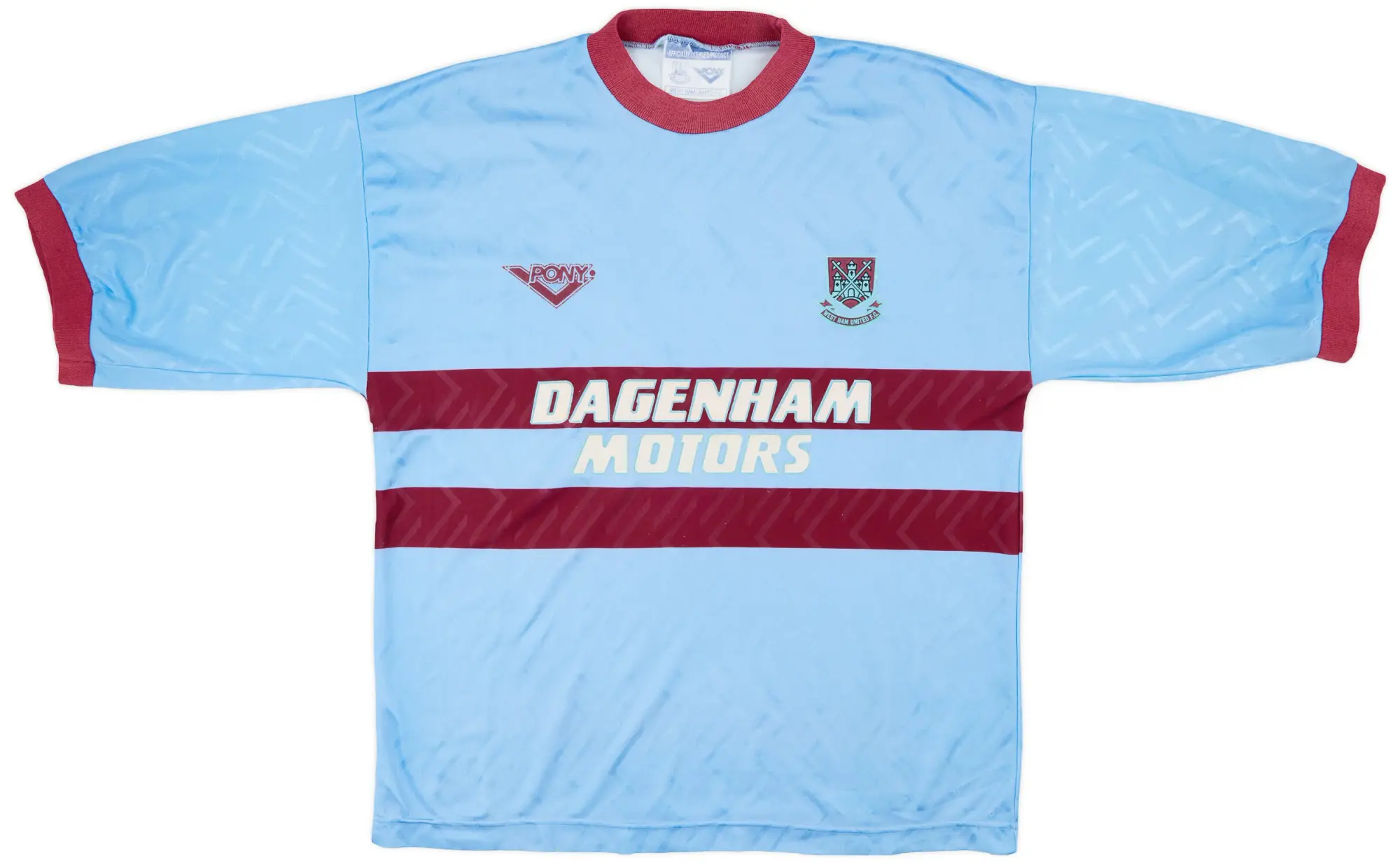 1993-95 West Ham Away Shirt - 6/10 - (XL)