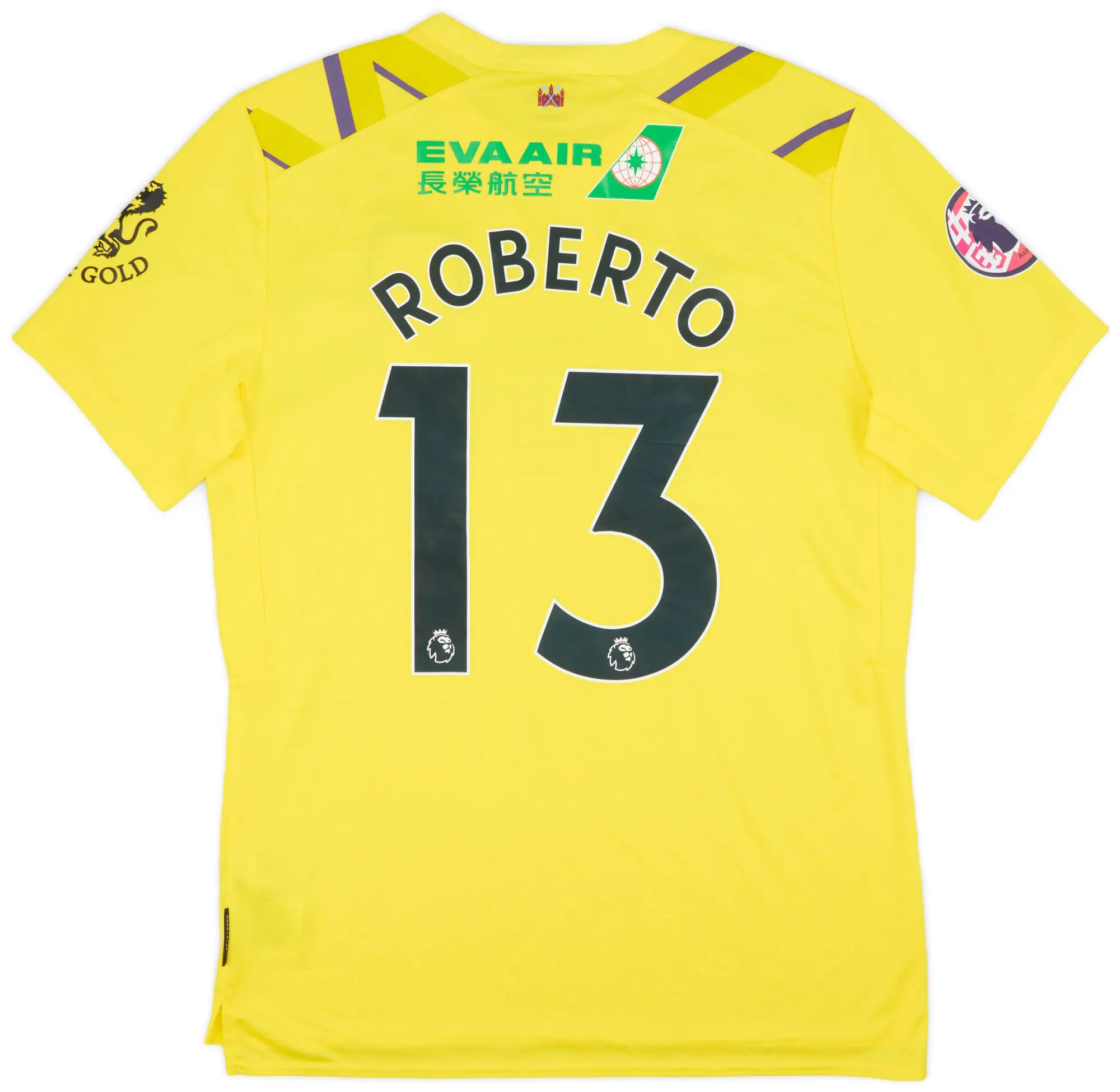 Umbro 2019-20 West Ham Match Issue GK Shirt Randolph #35
