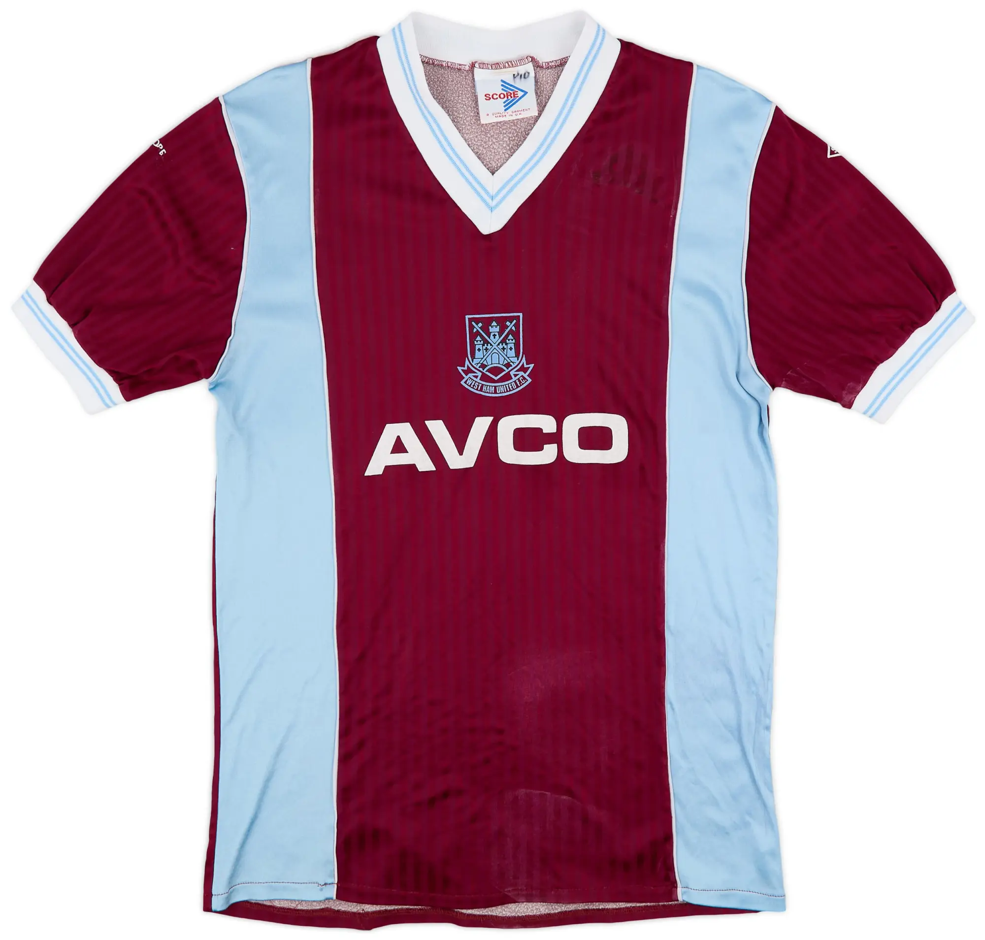 1987-89 West Ham Home Shirt - 5/10 - (M)