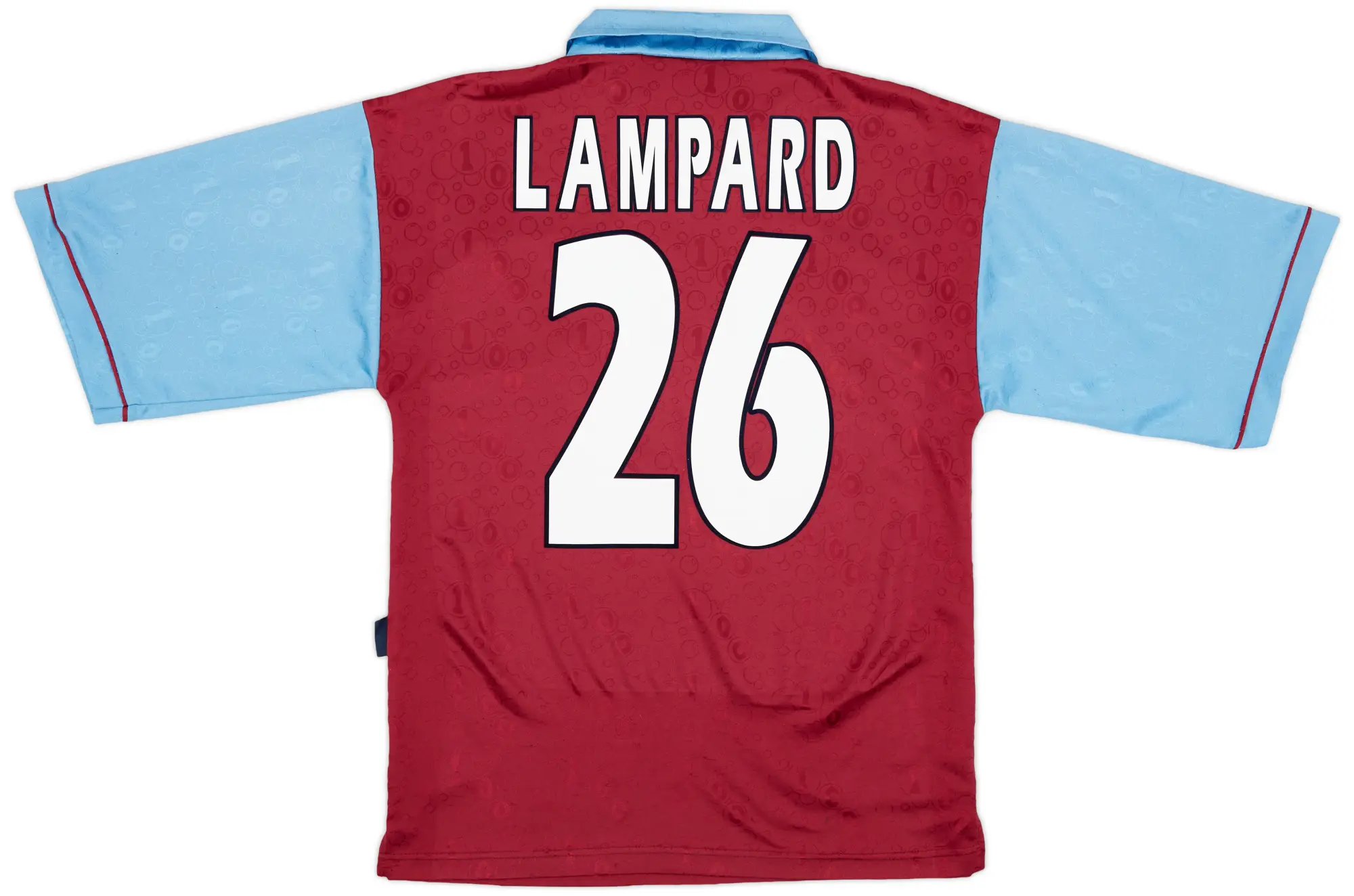 1995-97 West Ham Centenary Home Shirt Lampard #26 - 8/10 - (S)