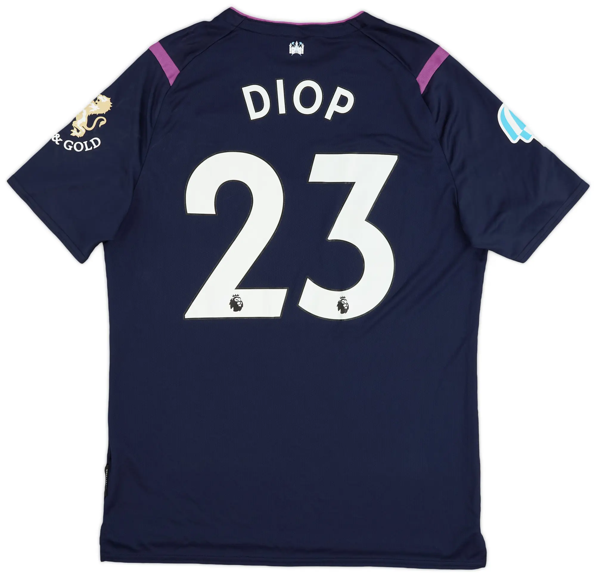 Umbro 2019-20 West Ham Match Issue Third Shirt Diop #23