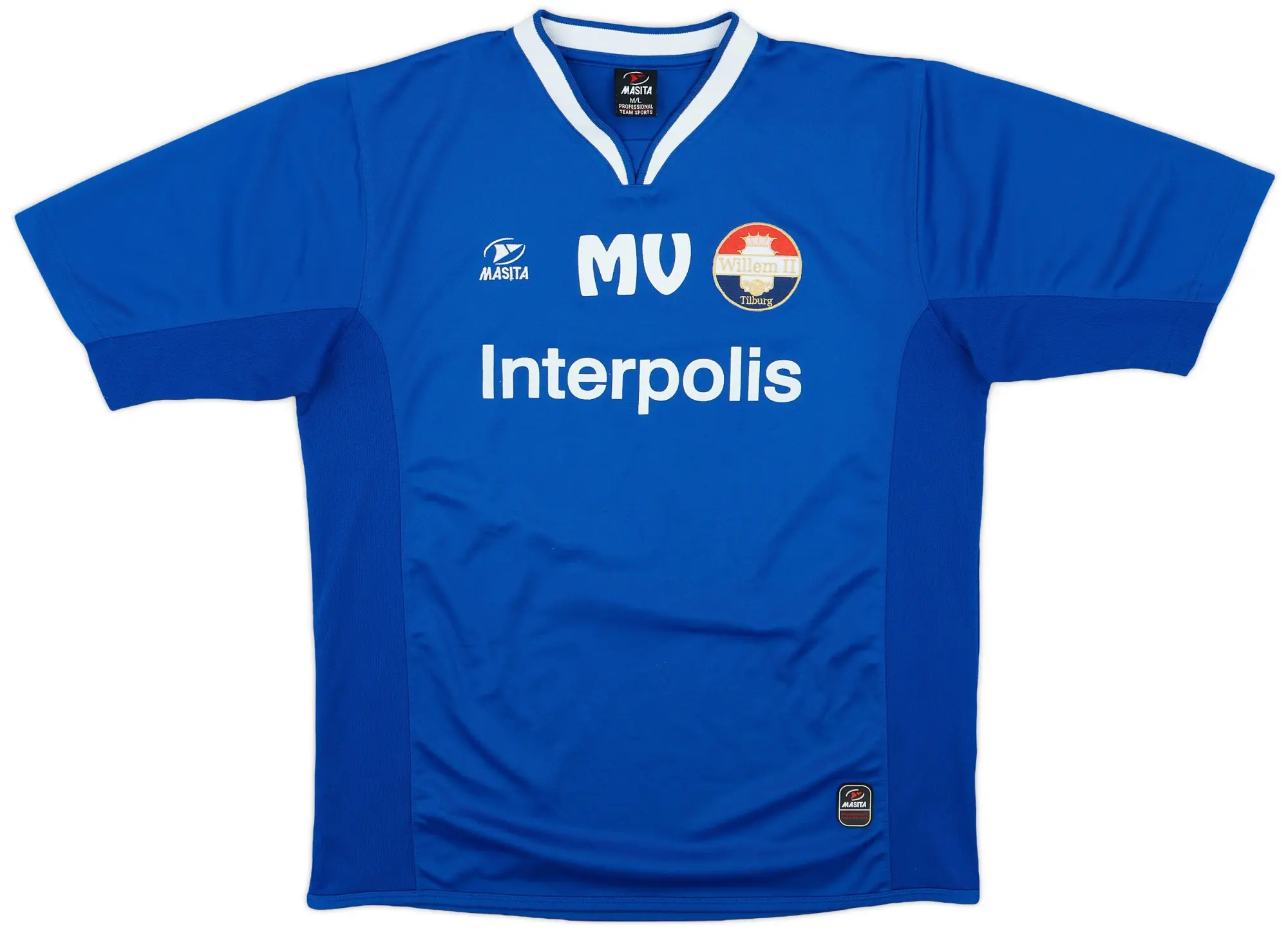2005-06 Willem II Masita Staff Issue Training Shirt MV - 9/10 - (M/L)