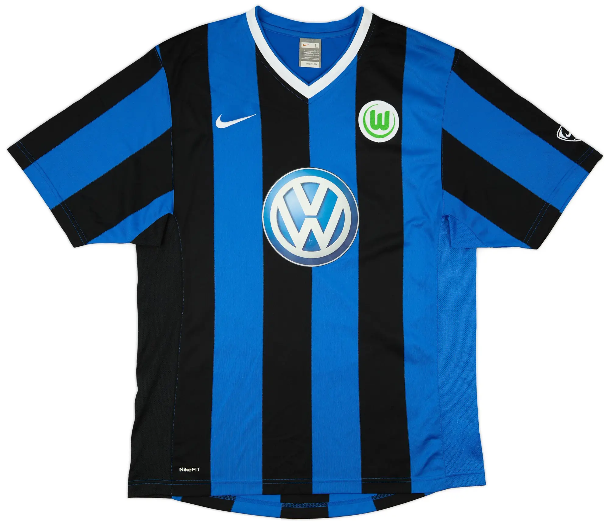 Nike 2008-09 Wolfsburg Away Shirt - 9/10 - (L)