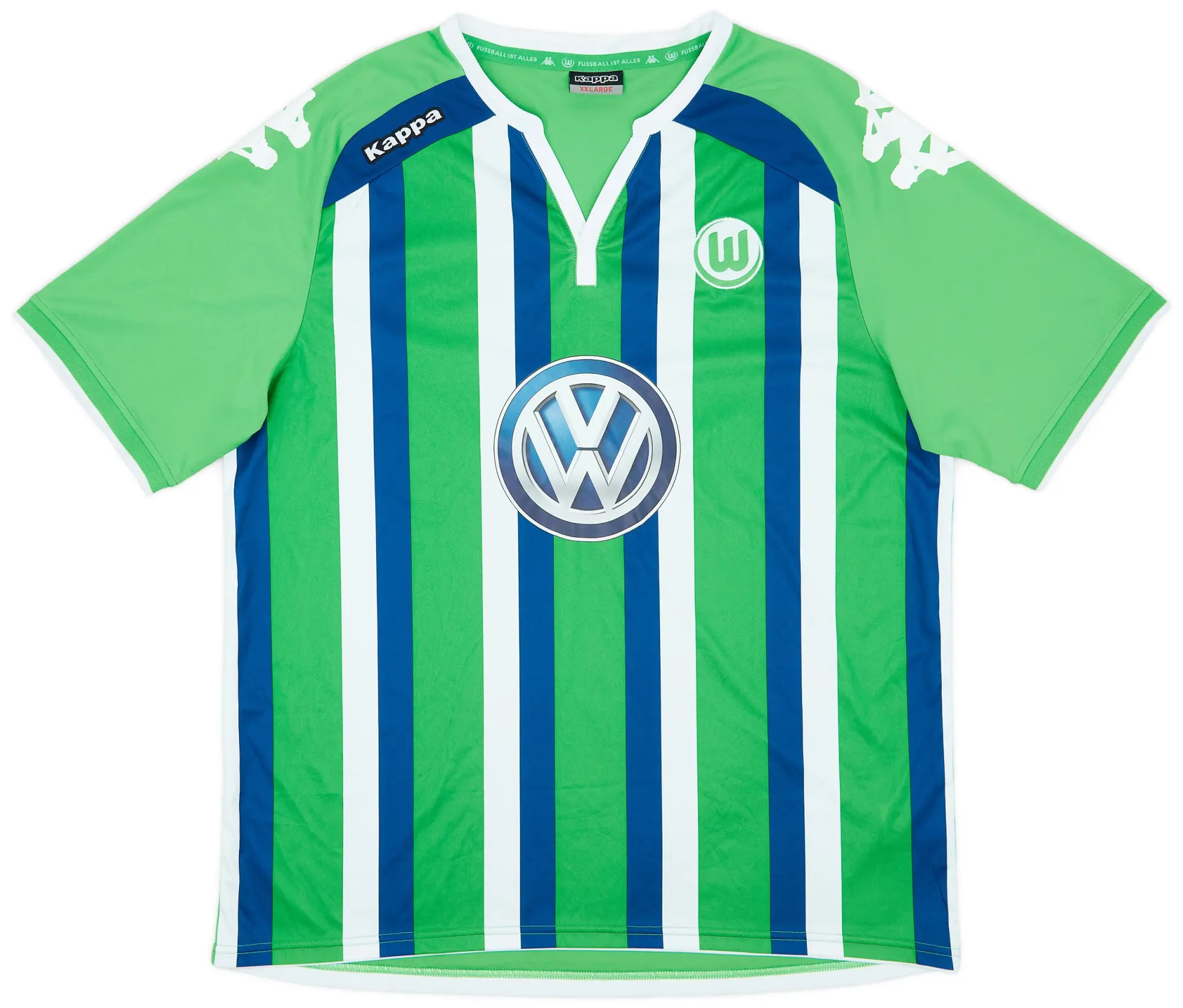 Kappa 2015-16 Wolfsburg Away Shirt - 8/10 - (XXL)