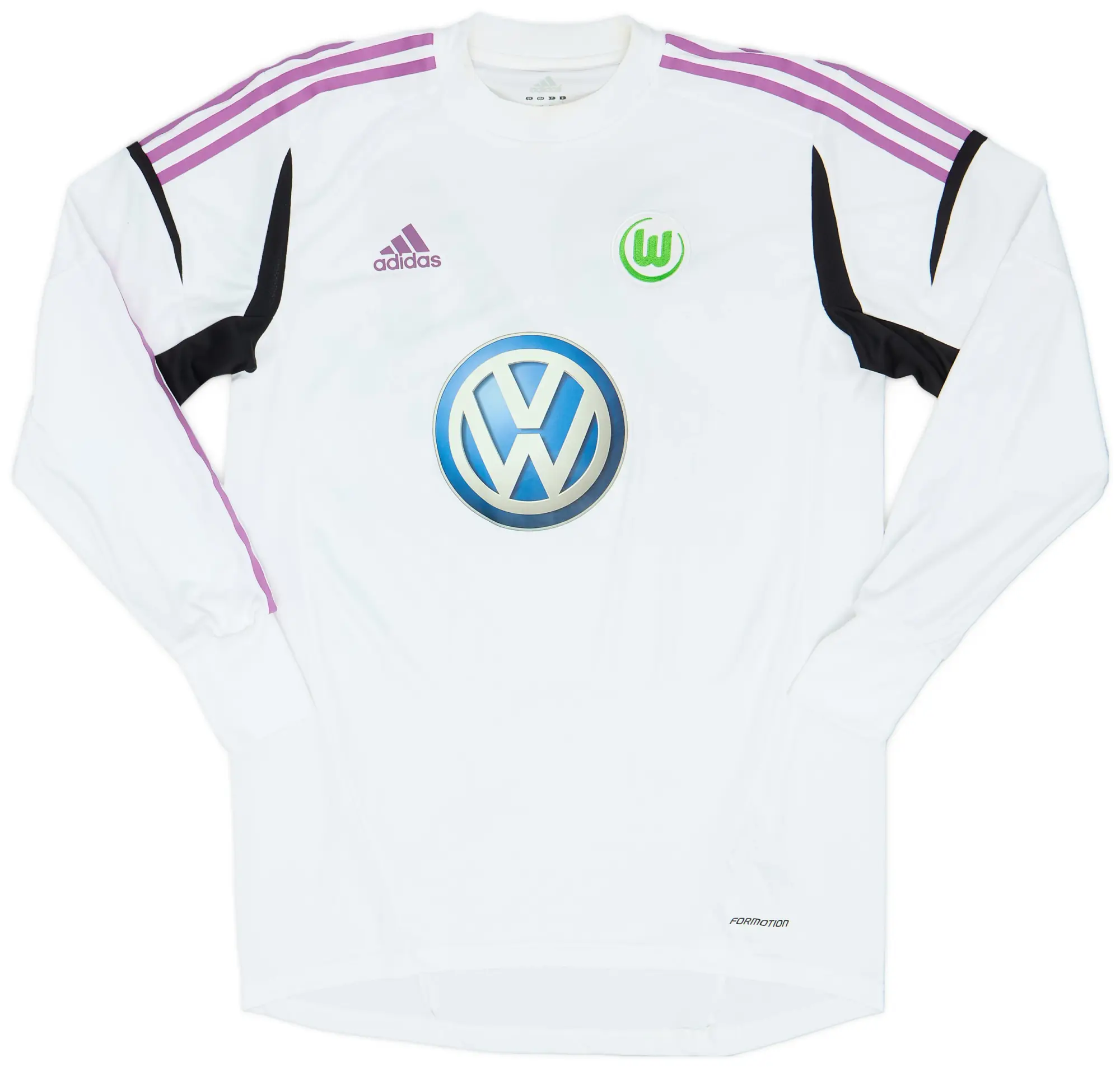 adidas 2012-13 Wolfsburg Player Issue GK L/S Shirt #24 - 5/10 - (L)