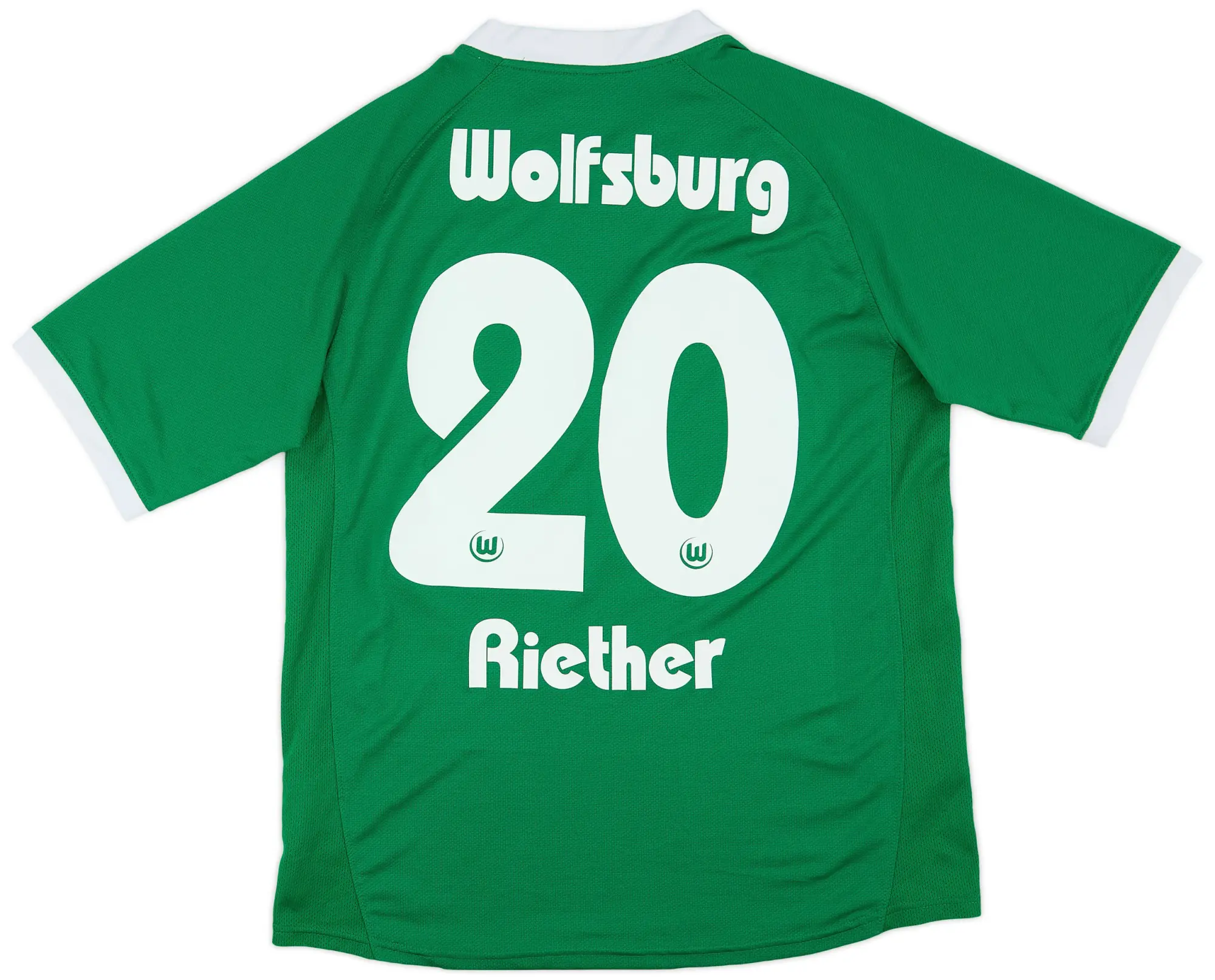 Nike 2008-09 Wolfsburg Home Shirt Riether #20 - 9/10 - (M)