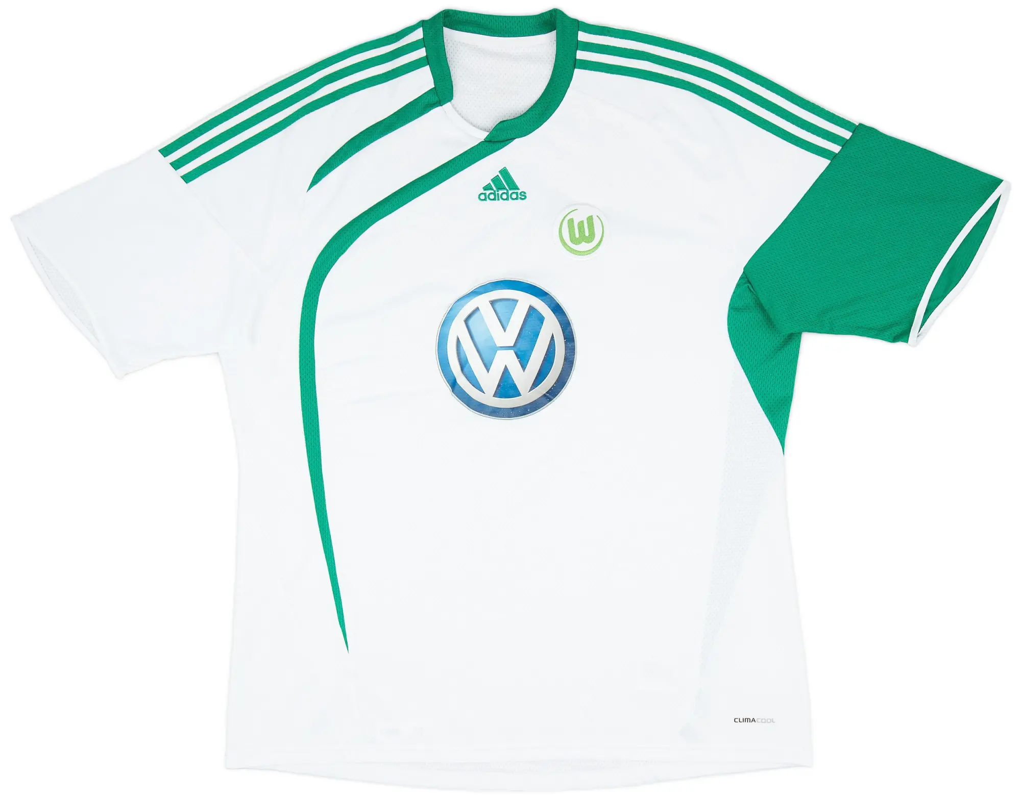 adidas 2009-10 Wolfsburg Home Shirt - 8/10 - (XL)