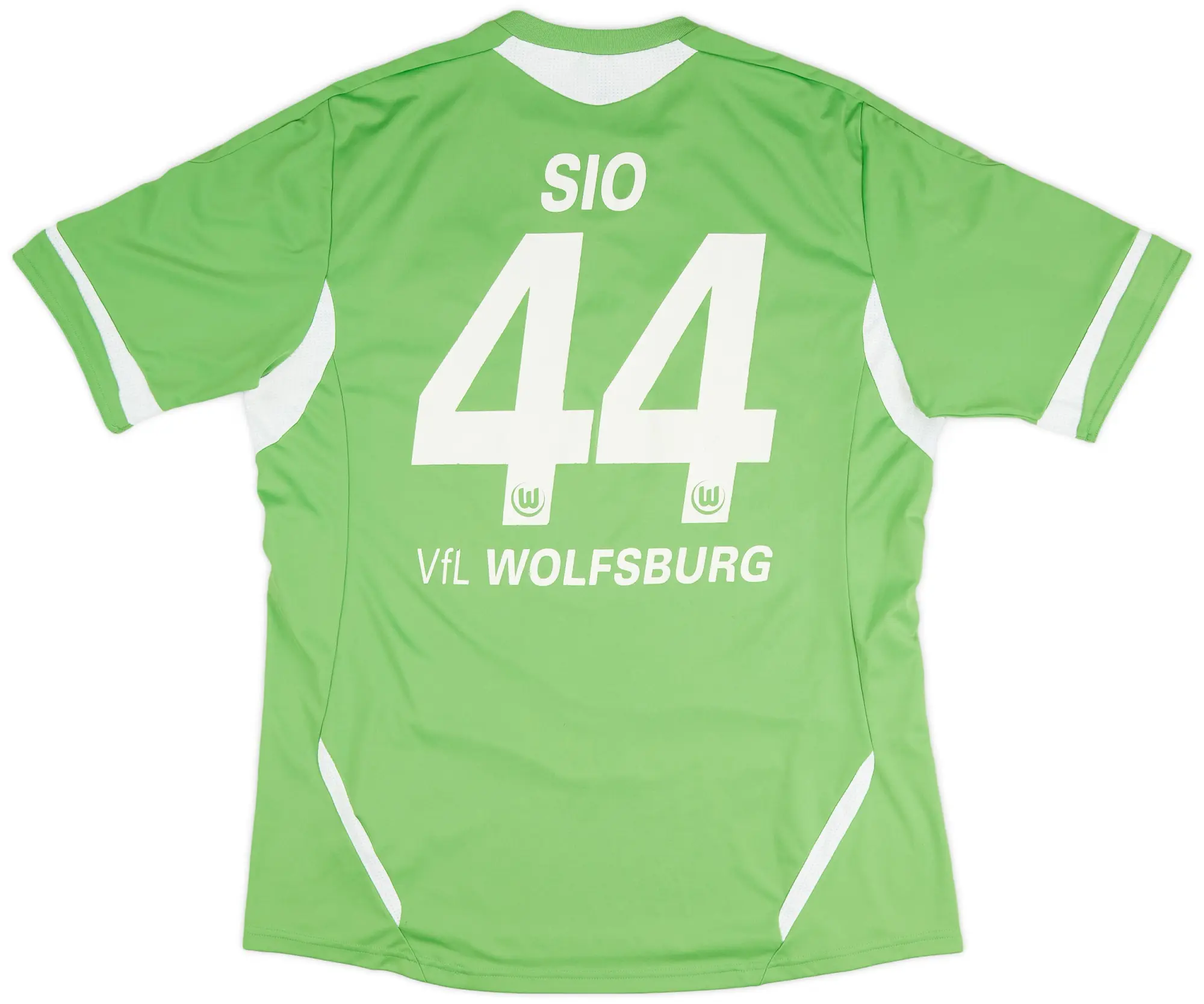 adidas 2011-12 Wolfsburg Home Shirt Sio #44 - 5/10 - (XL)