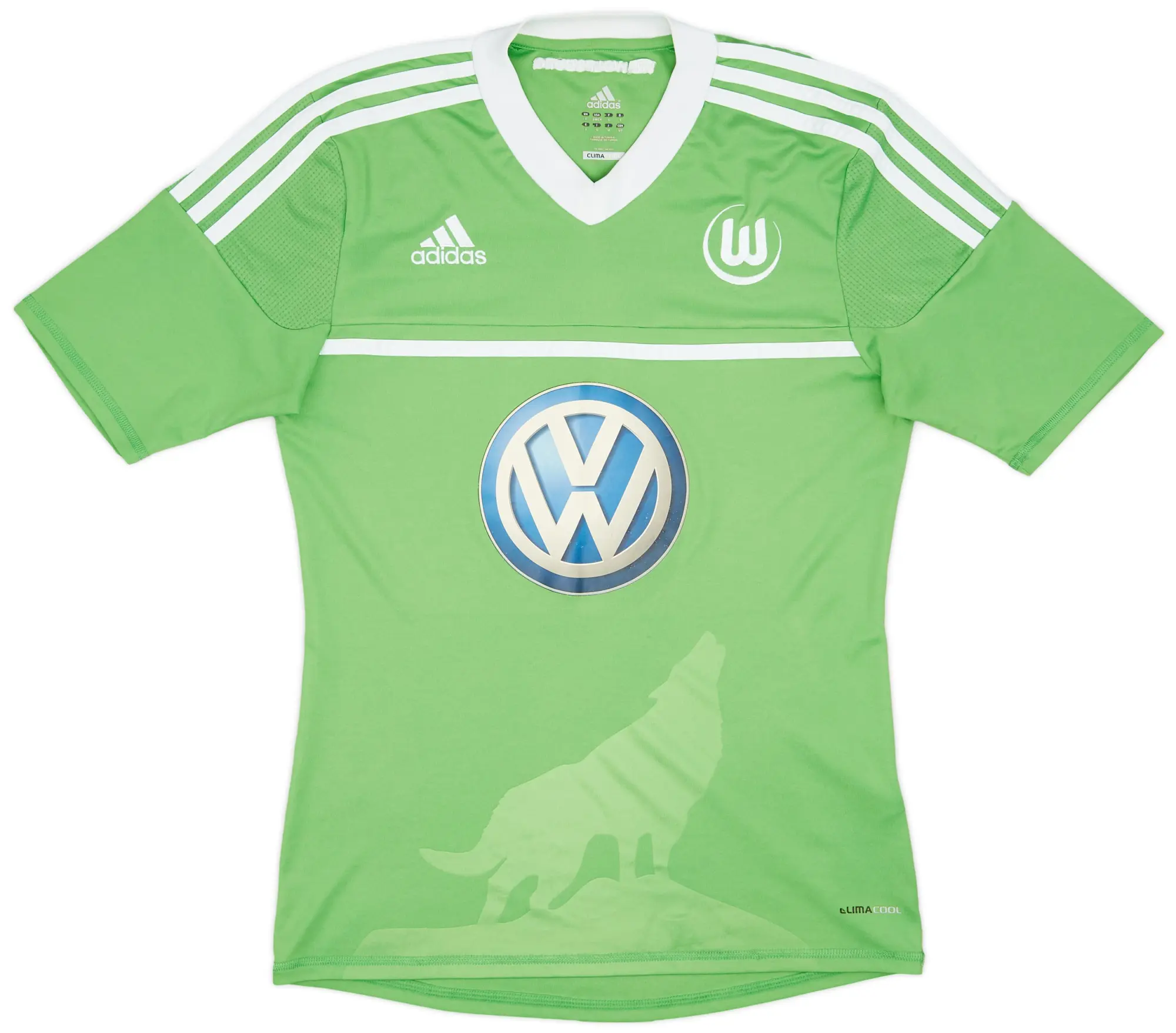 adidas 2012-13 Wolfsburg Home Shirt - 8/10 - (S)