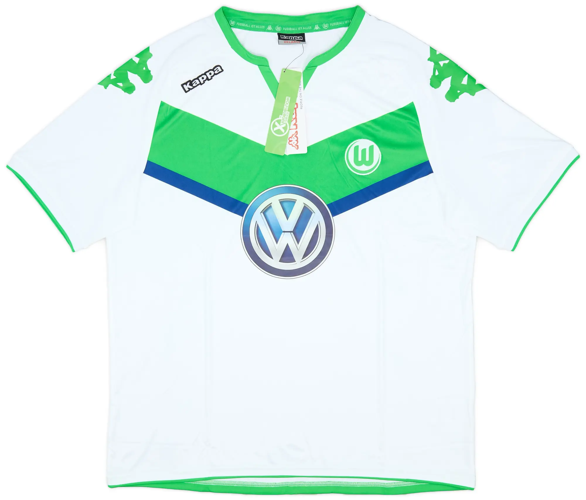 Kappa 2015-16 Wolfsburg Home Shirt (XXL)