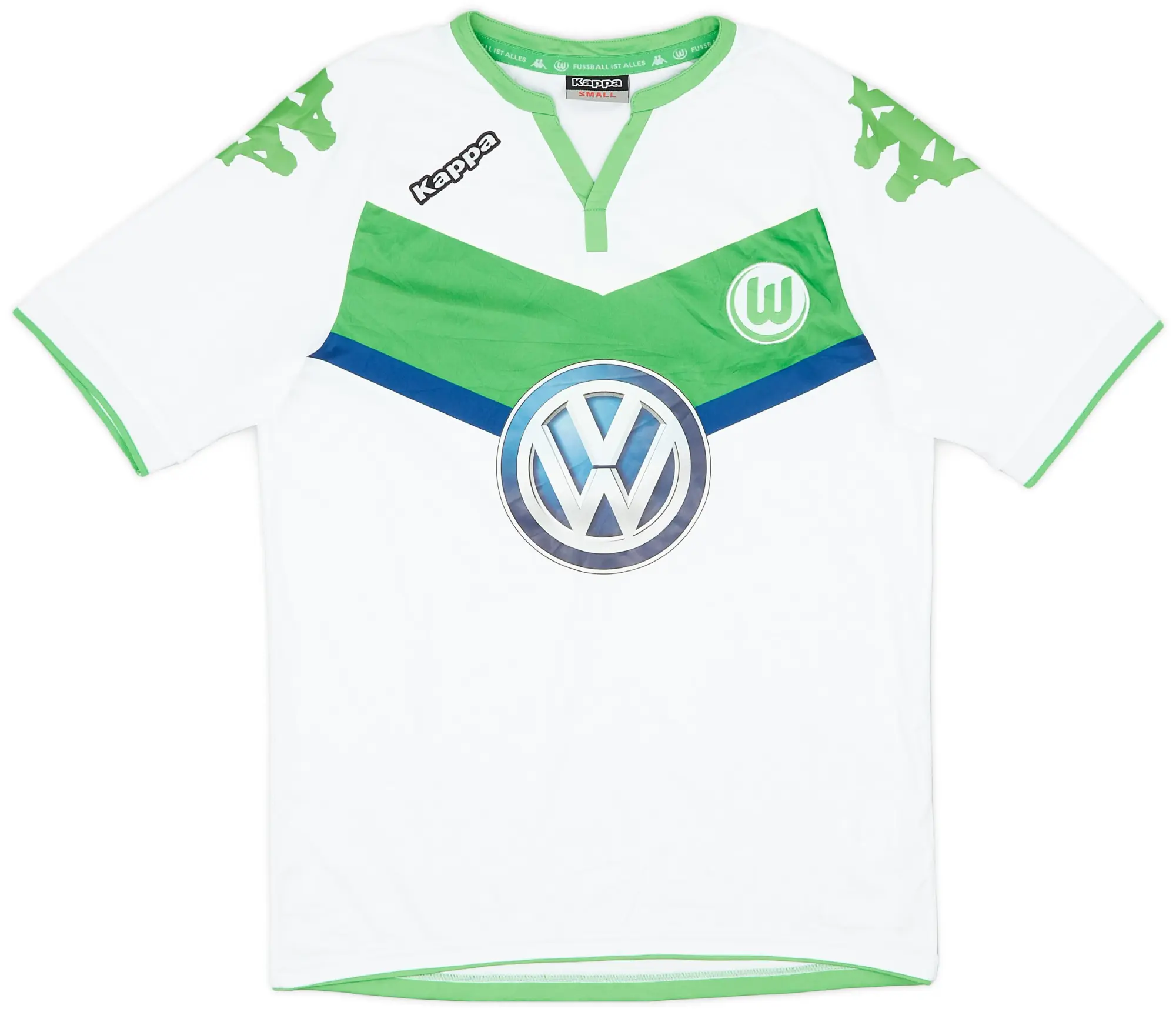 Kappa 2015-16 Wolfsburg Home Shirt - 9/10 - (S)