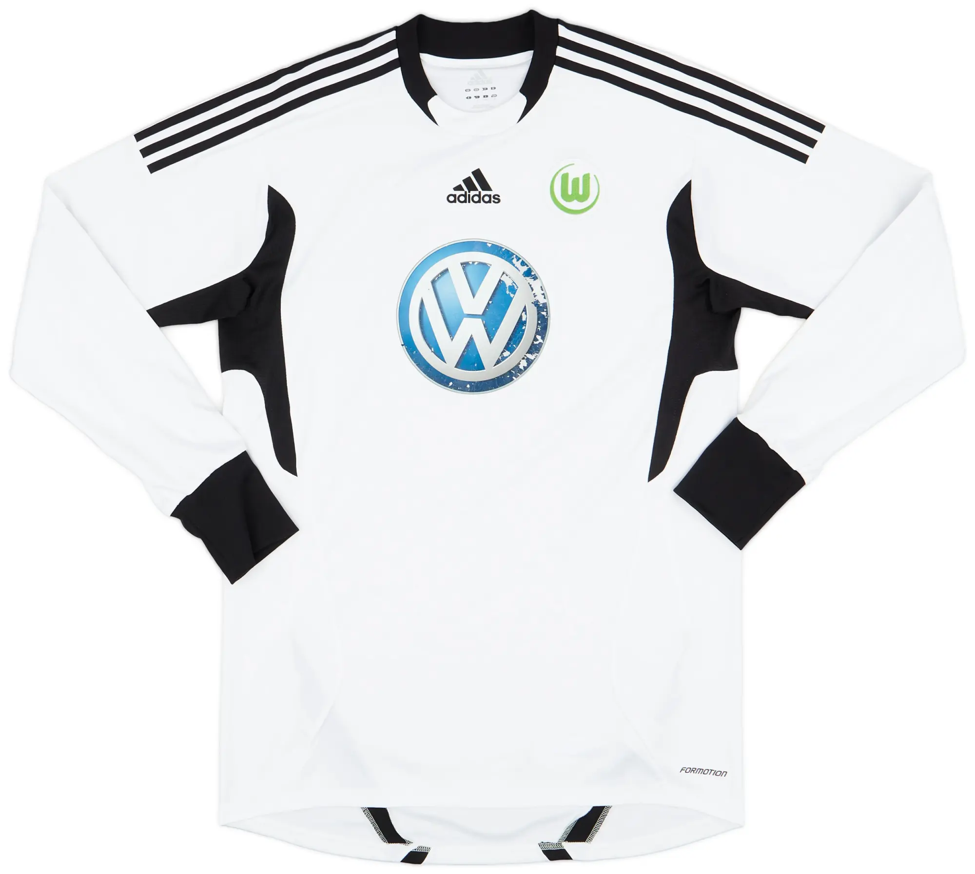 adidas 2011-12 Wolfsburg Third L/S Shirt - 5/10 - (L)